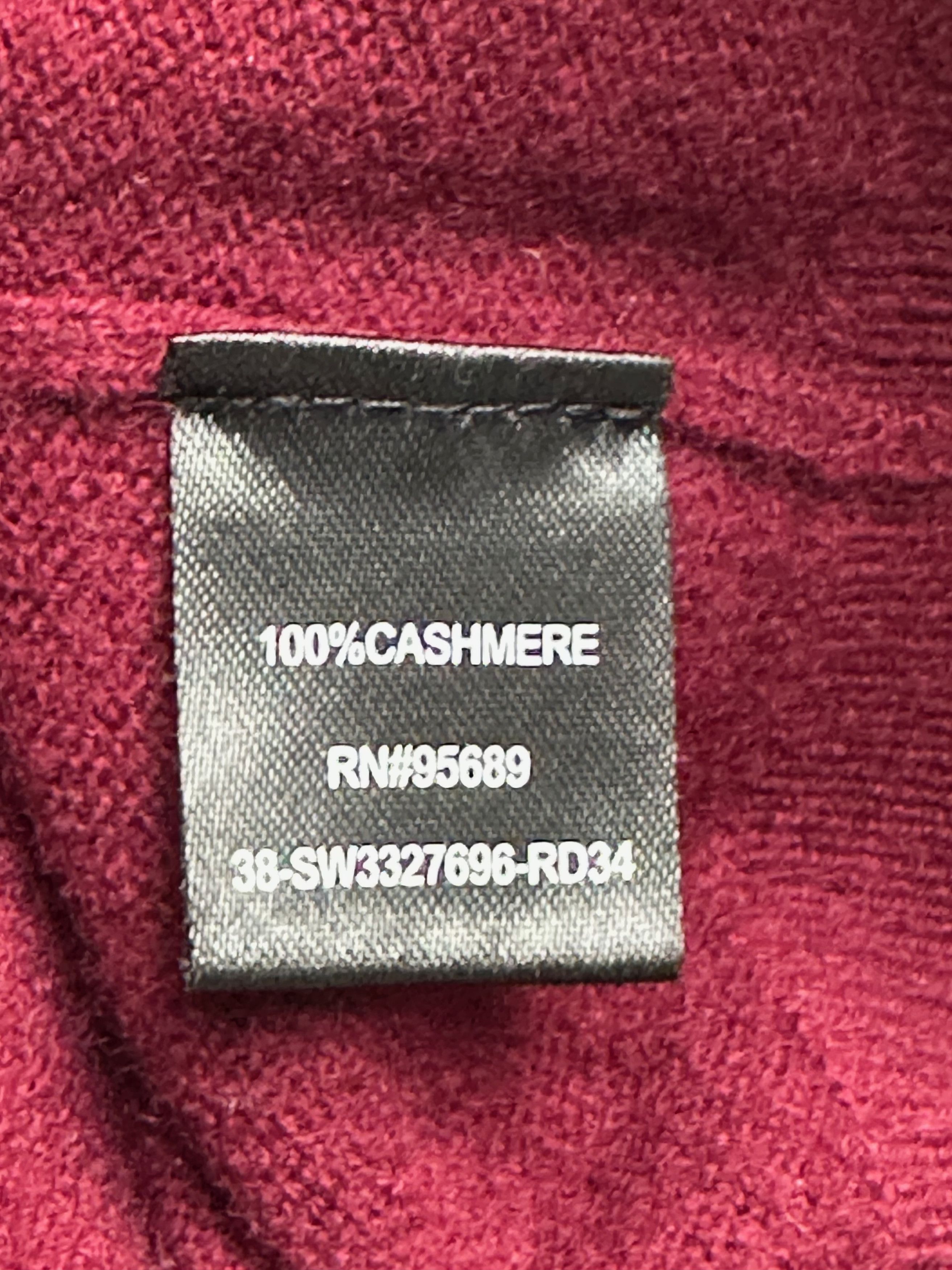 Todd Snyder Todd Snyder Cashmere Turtleneck - Burgundy - XXL Size US XXL / EU 58 / 5 - 4 Thumbnail