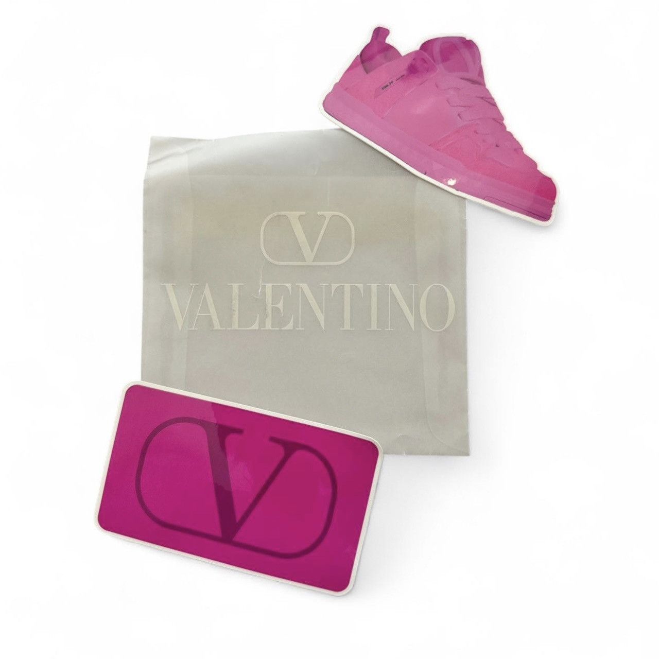 Valentino Pink Valentino Stickers- 2 pack Size ONE SIZE - 1 Preview