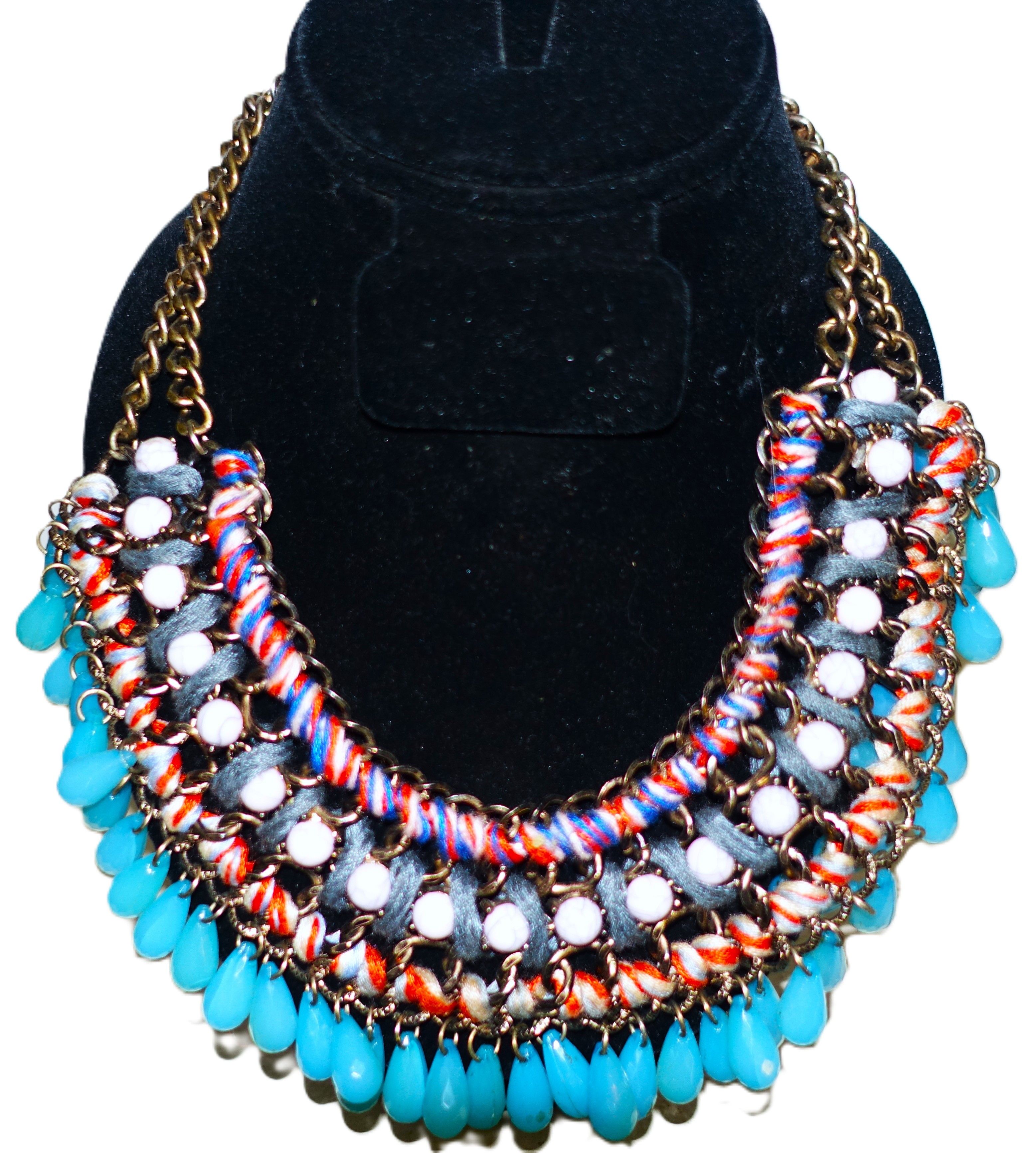 Zara Zara Gold tone Boho Bobble Bead Necklace Size ONE SIZE - 4 Thumbnail