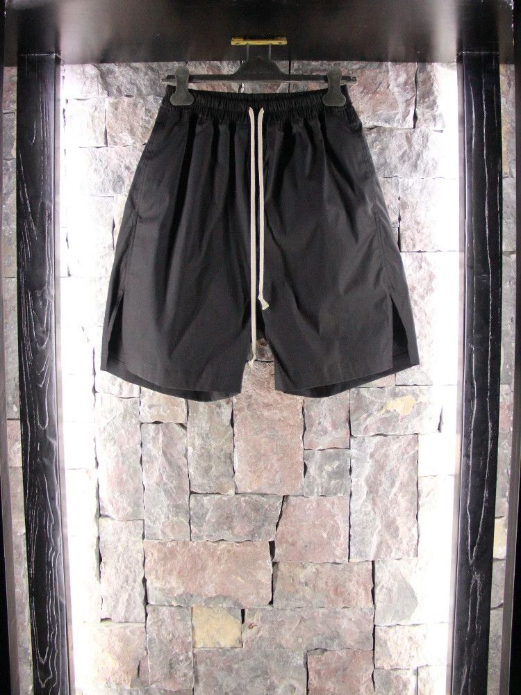 Rick Owens Rick Owens Black Shorts Men 34 Size US 34 / EU 50 - 1 Thumbnail