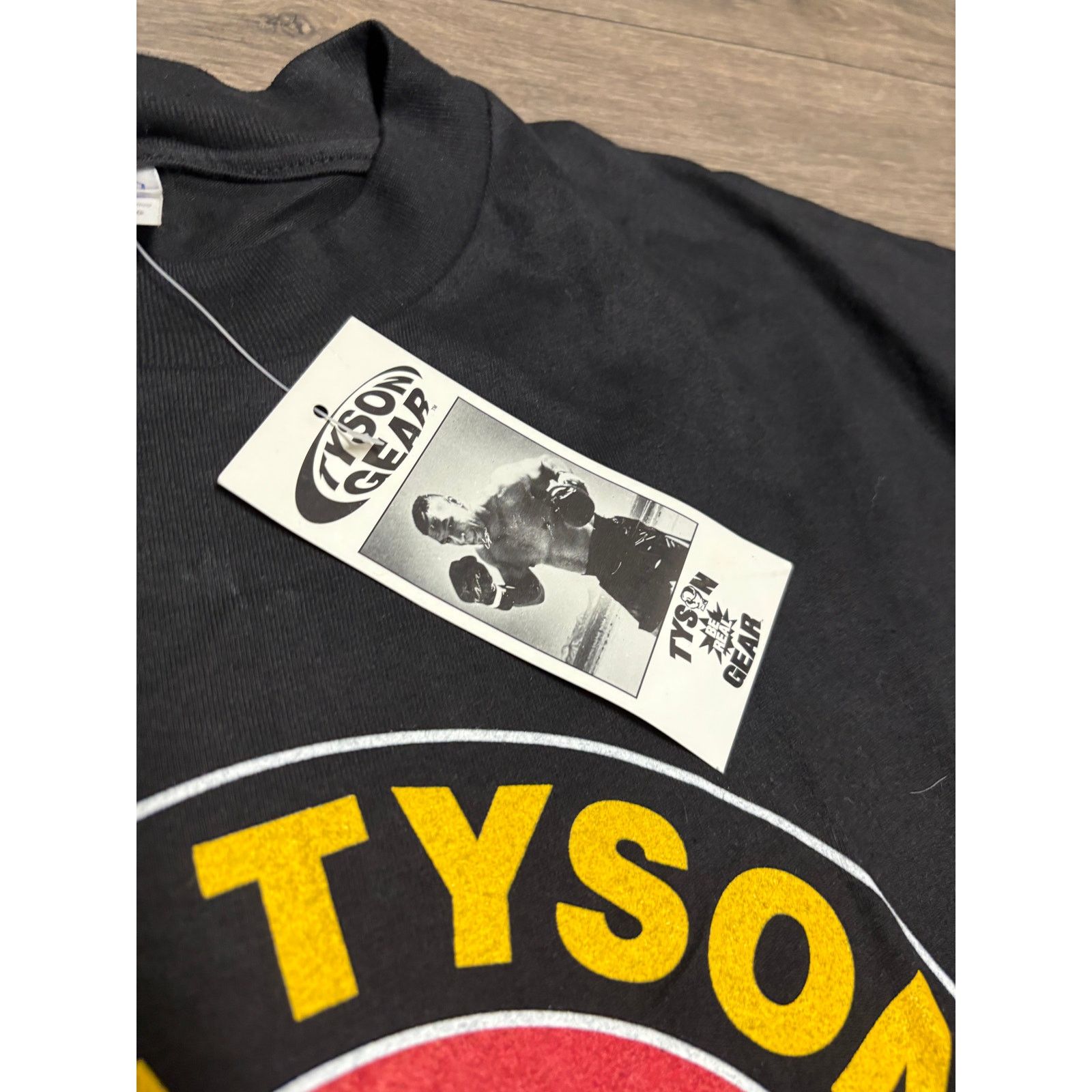 Vintage Vintage NWT Mike Tyson Tyson Gear Sz 3XL Black Tee Size US XXL / EU 58 / 5 - 5 Thumbnail