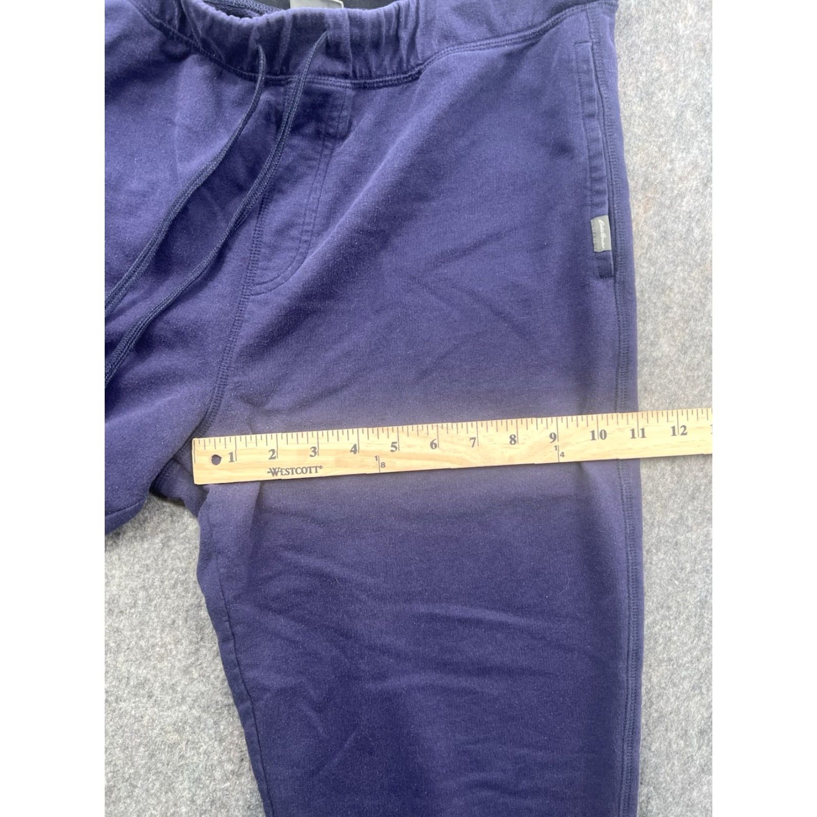 Eddie Bauer Eddie Bauer Sweatpants Men’s Sleepwear M Blue Drawstring Elastic Waist Pockets Logo Relaxed Casual Pants Size US 31 - 4 Thumbnail