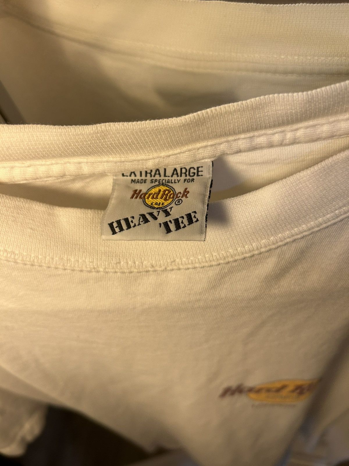 Hard Rock Cafe × Vintage Vintage 90s Hard Rock Cafe London Heavyweight T-Shirt Size US XL / EU 56 / 4 - 4 Thumbnail