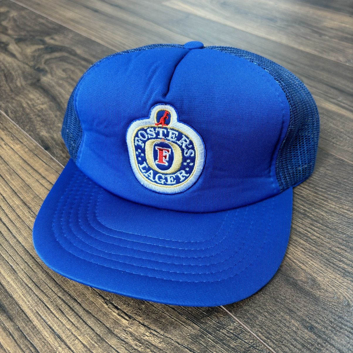Vintage Vintage Fosters beer trucker hat Size ONE SIZE - 1 Thumbnail