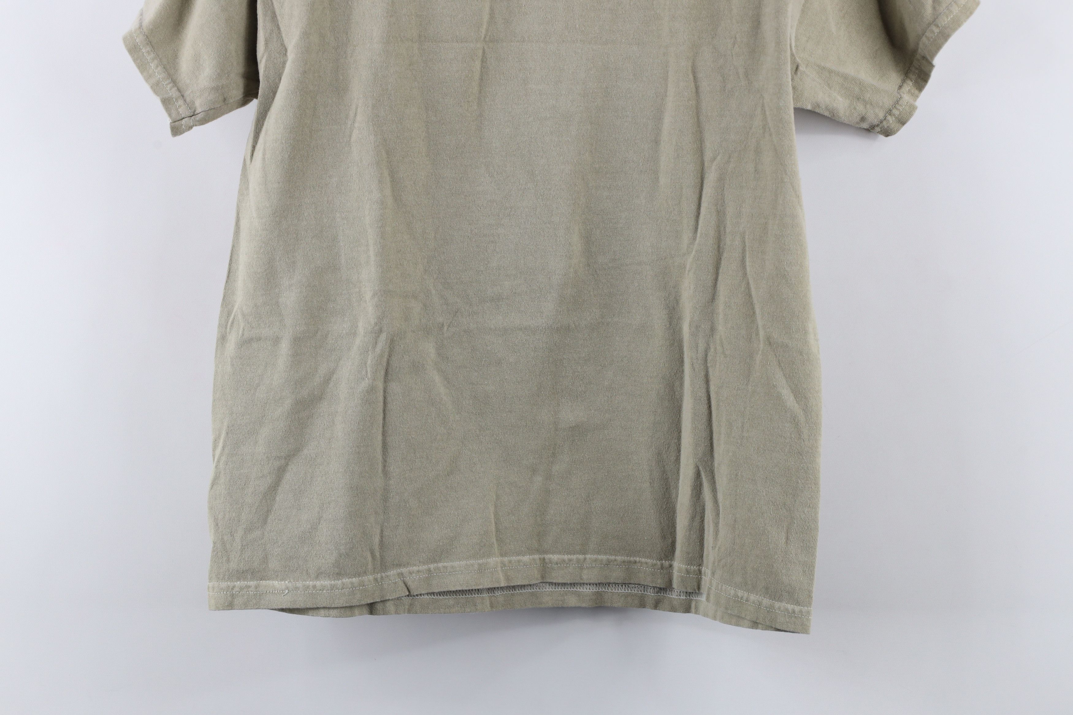 Vintage Retro Spell Out Nirvana Band Short Sleeve T-Shirt Beige Size S / US 4 / IT 40 - 12 Thumbnail