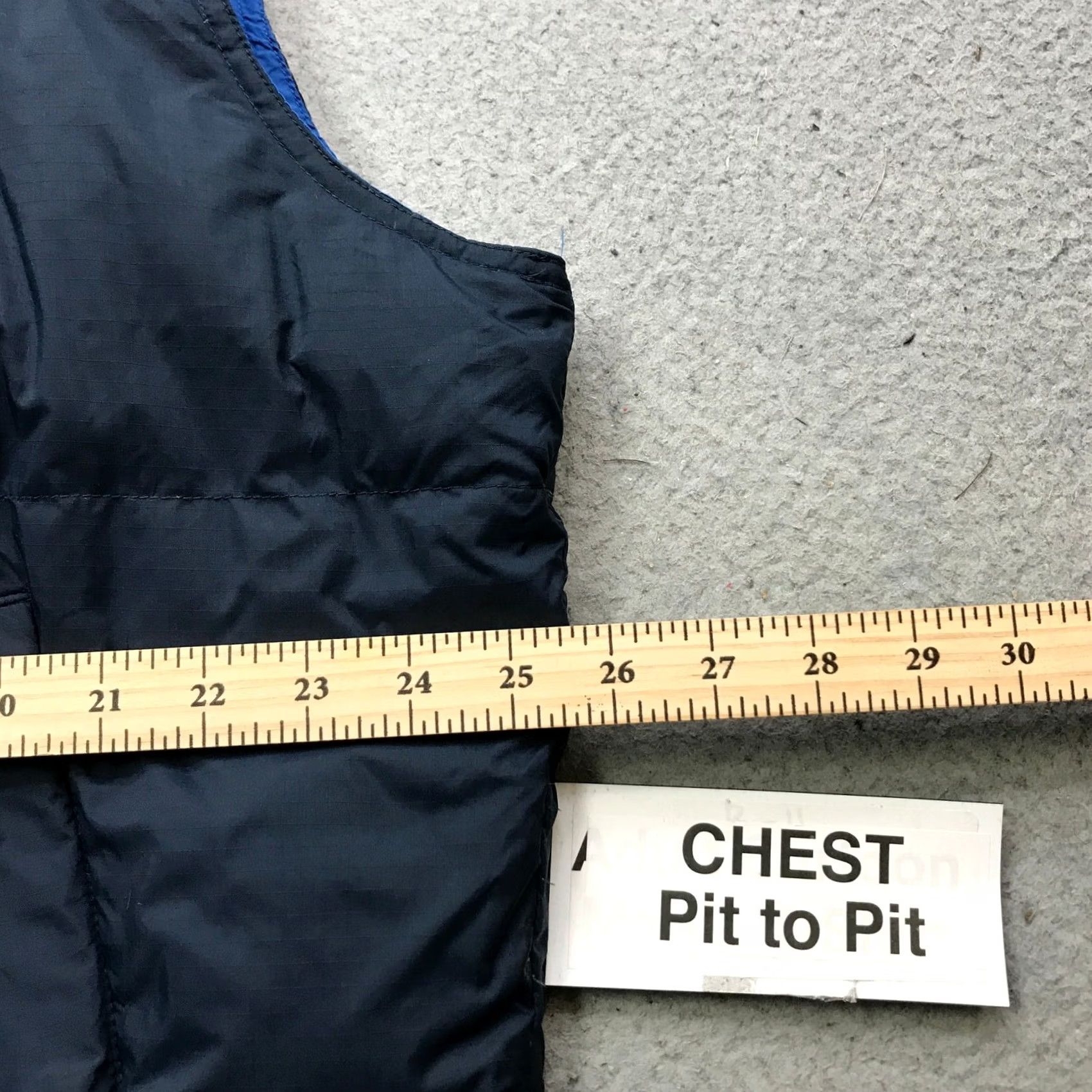 American Eagle Outfitters VINTAGE? No — American Eagle Outfitters Goose Down Quilted Puffer Vest Mens Large Full Zip Blue Navy Jacket/Coat? Size US L / EU 52-54 / 3 - 6 Thumbnail