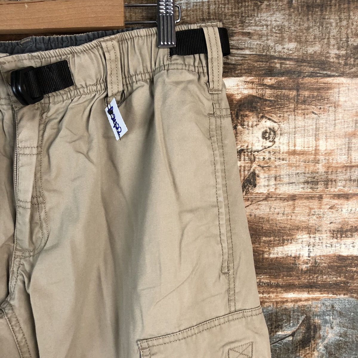 Japanese Brand Anti Label Brown Cargo Multipocket Pants #A2422 Size US 31 - 8 Thumbnail