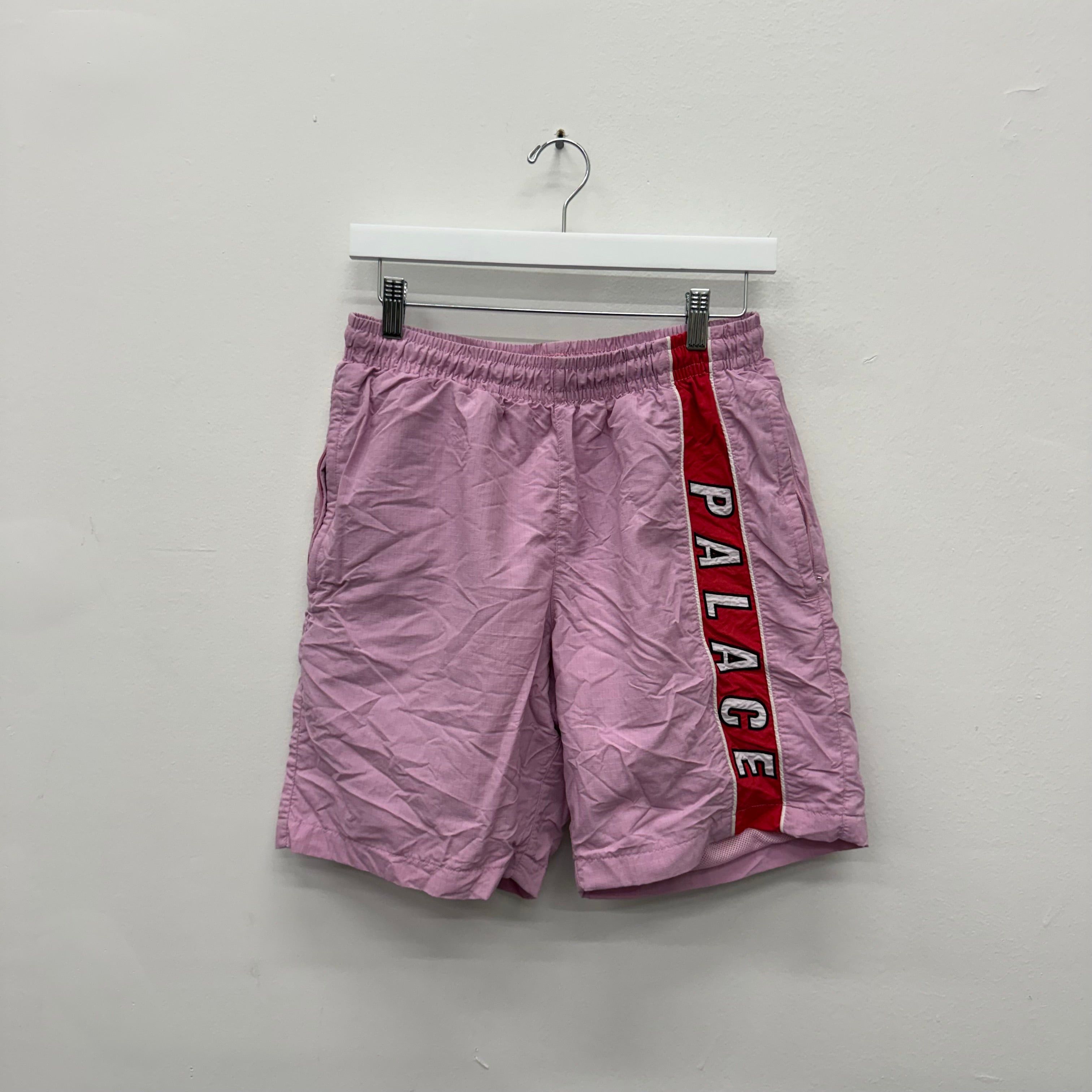 Palace Pink Nylon Shorts - Size M