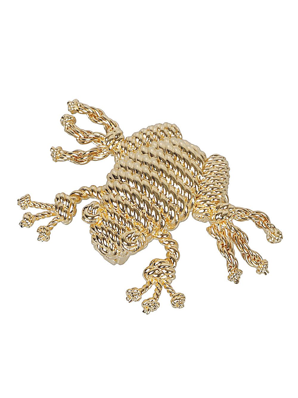 Loewe METAL FROG BROOCH Size ONE SIZE - 1 Thumbnail