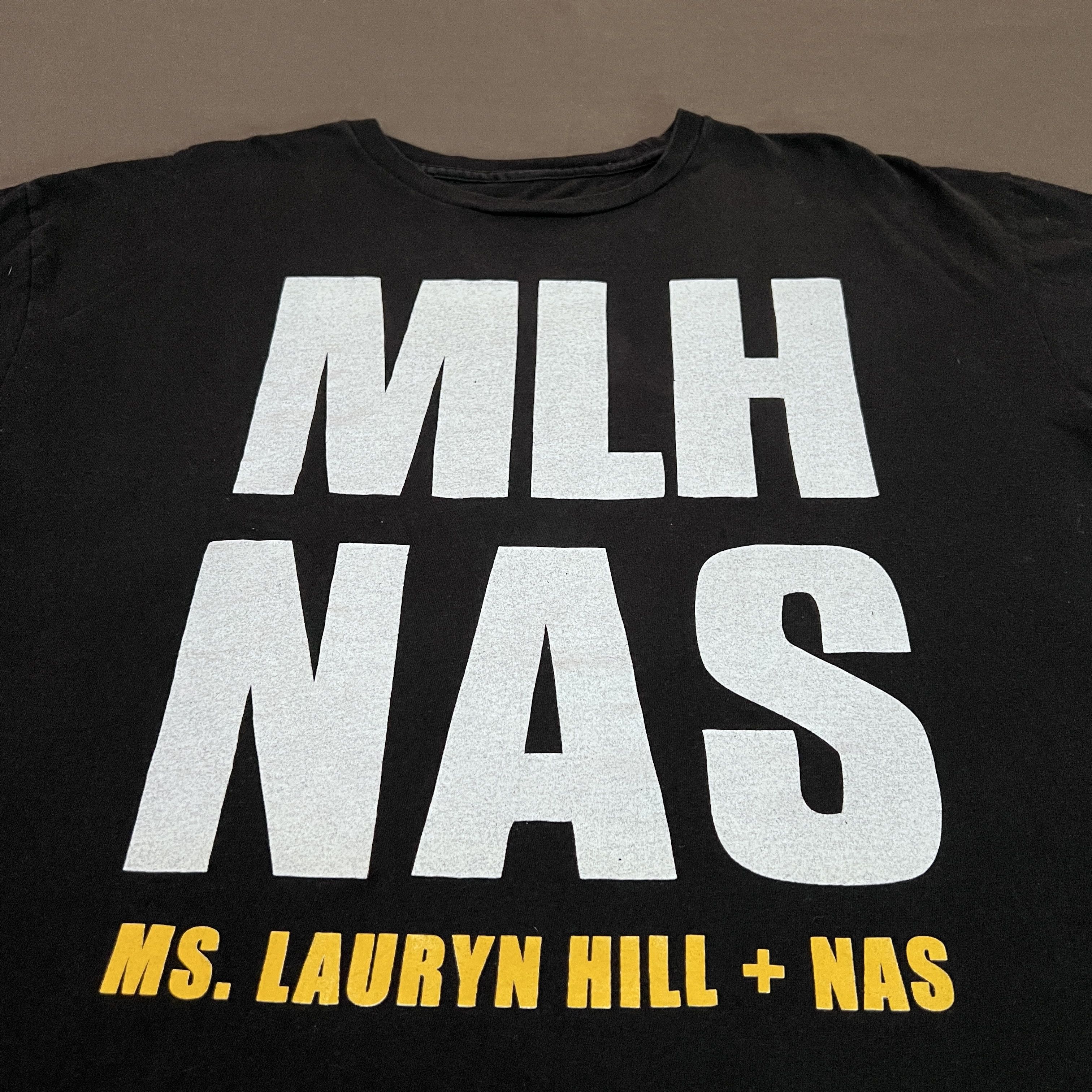 Band Tees MLH LAURYN HILL & NAS Concert Promo Tee XL Size US XL / EU 56 / 4 - 5 Thumbnail