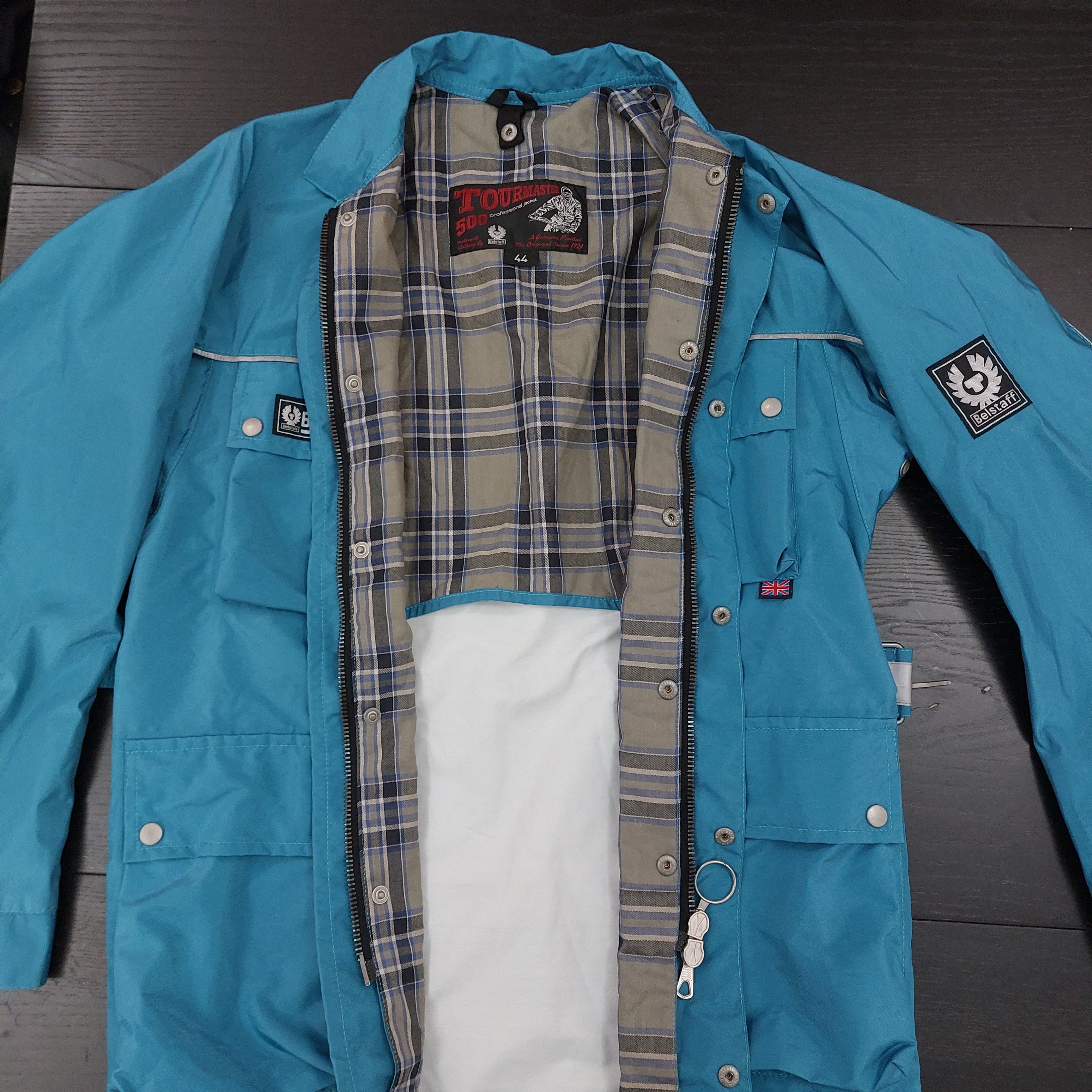 Belstaff Belstaff Tourmaster 500 vintage 2004 turquoise waxed cotton Size M / US 6-8 / IT 42-44 - 14 Thumbnail