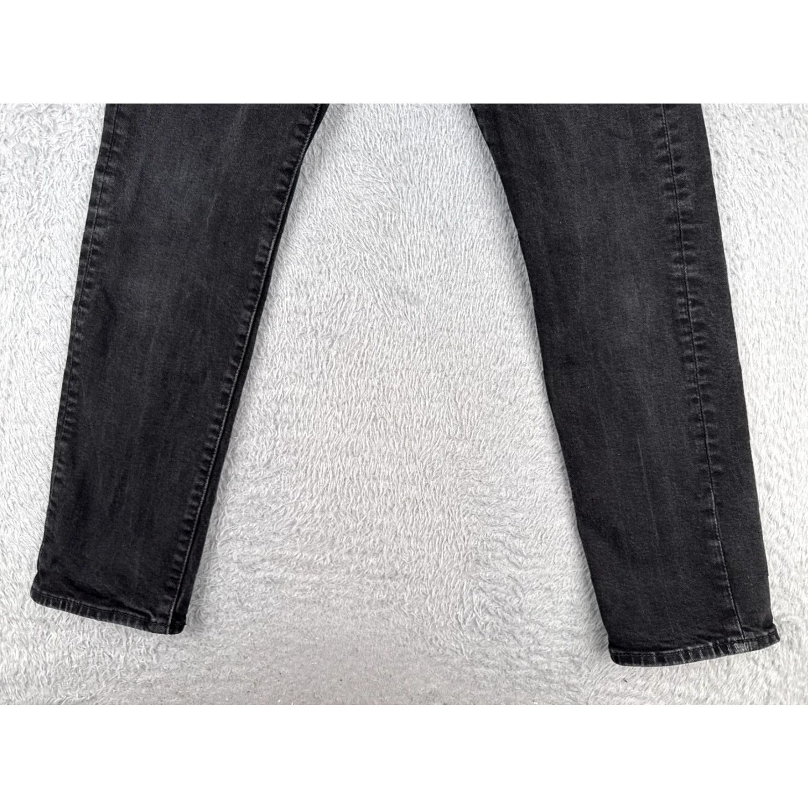 Levi's Levi's 502 Jeans Mens 30 Black Denim Straight Regular 5-Pocket Design Zip Inseam 27in Cotton Blend Vintage No Size US 30 / EU 46 - 2 Thumbnail