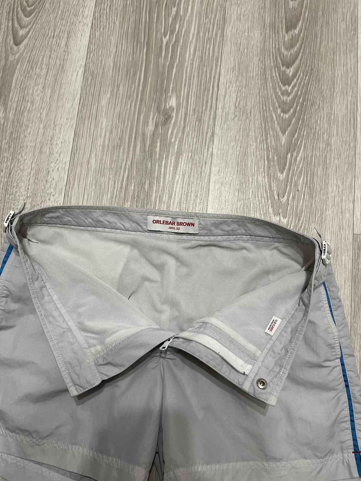 Orlebar Brown Orlebar Brown Setter Gray Swims Short Shorts Size 30 Size US 30 / EU 46 - 5 Thumbnail