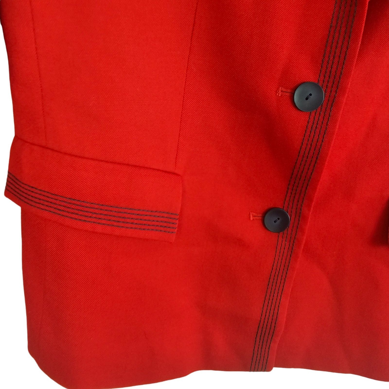 Pendleton Vintage Pendleton Womens Wool Blazer Holiday Preppy Academia Size M / US 6-8 / IT 42-44 - 6 Thumbnail