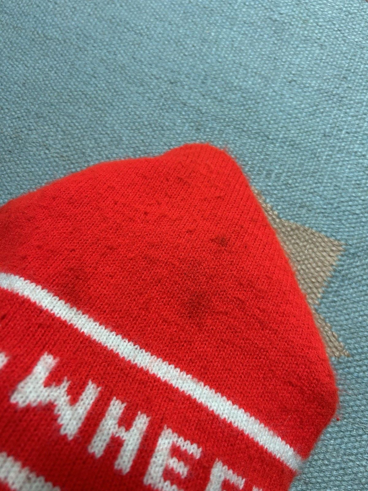 Vintage Vtg 70s beanie hat Tilt Wheel ski snow spell out hot rod Size ONE SIZE - 4 Thumbnail