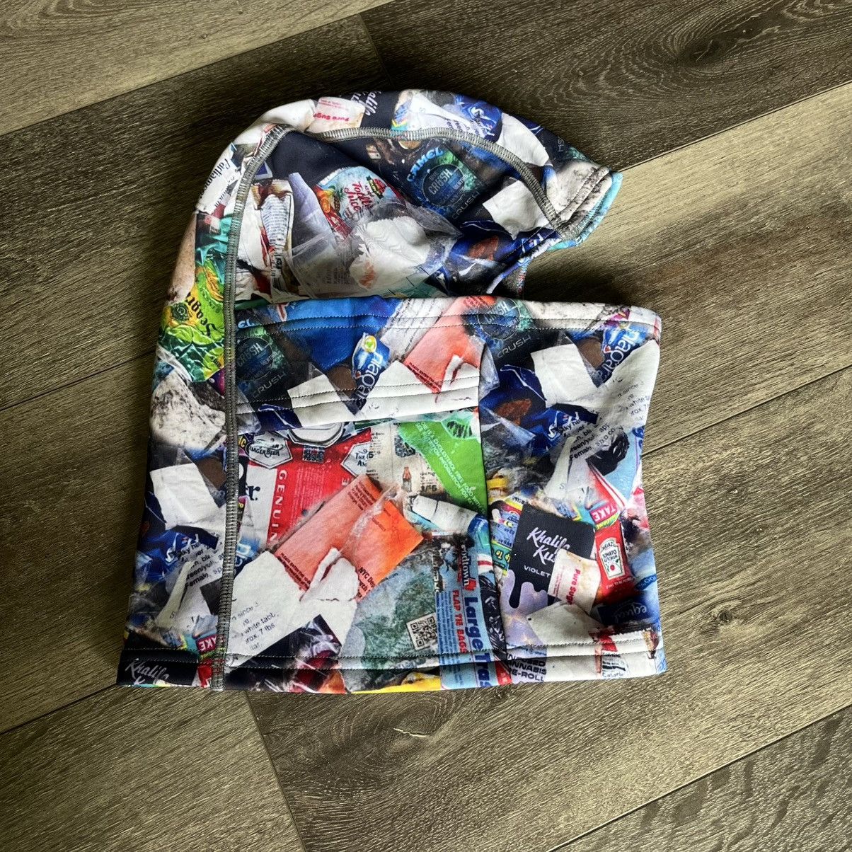 Asspizza Asspizza Garbage Camouflage Camo Print Balaclava Mask Size ONE SIZE - 1 Thumbnail