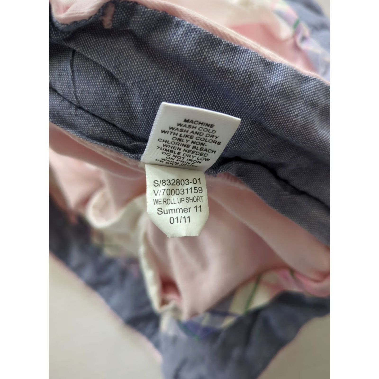 Banana Republic VINTAGE Banana Republic Pink Cotton Pocketed Shorts Womens Size 10 Stretch 2011 Size 32" / US 10 / IT 46 - 4 Thumbnail