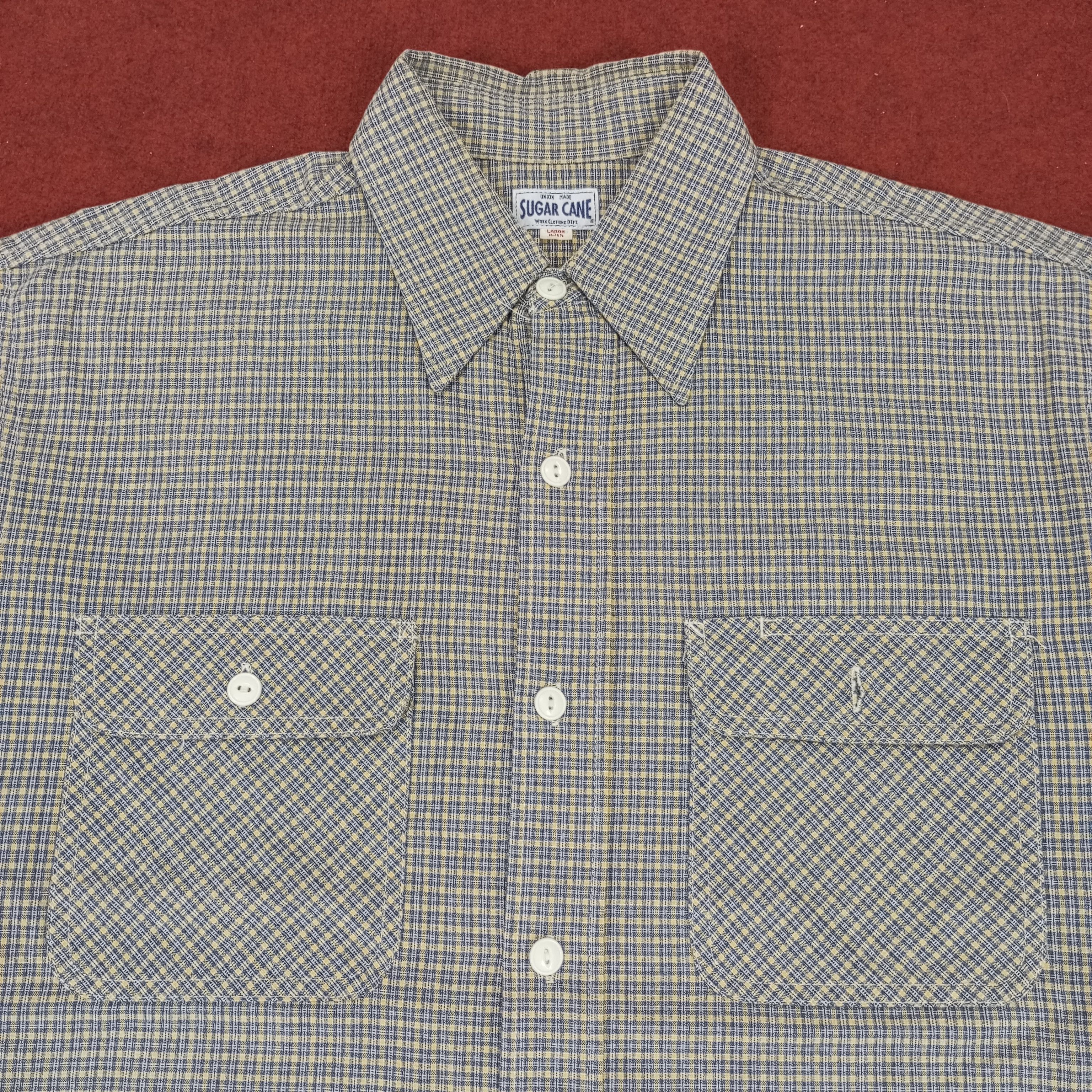 Japanese Brand × Sugar Cane × Vintage Sugar Cane Japanese Brand Formal Style Shirt Size US XL / EU 56 / 4 - 2 Thumbnail