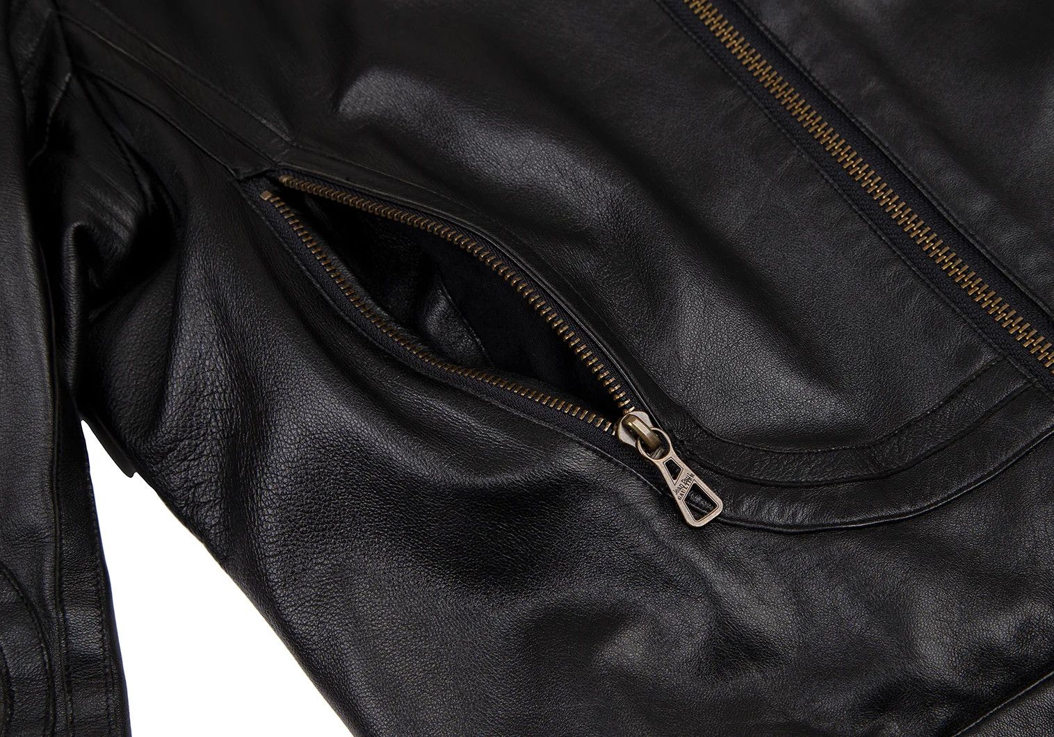 Jean Paul Gaultier Patch Design Lamb Leather Single Rider Jacket Black Size 48 Size US M / EU 48-50 / 2 - 12 Thumbnail