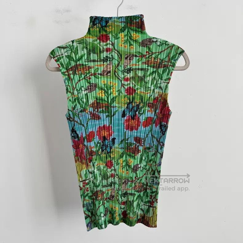 Issey Miyake Issey Miyake Green Vest Size L / US 10 / IT 46 - 1 Thumbnail