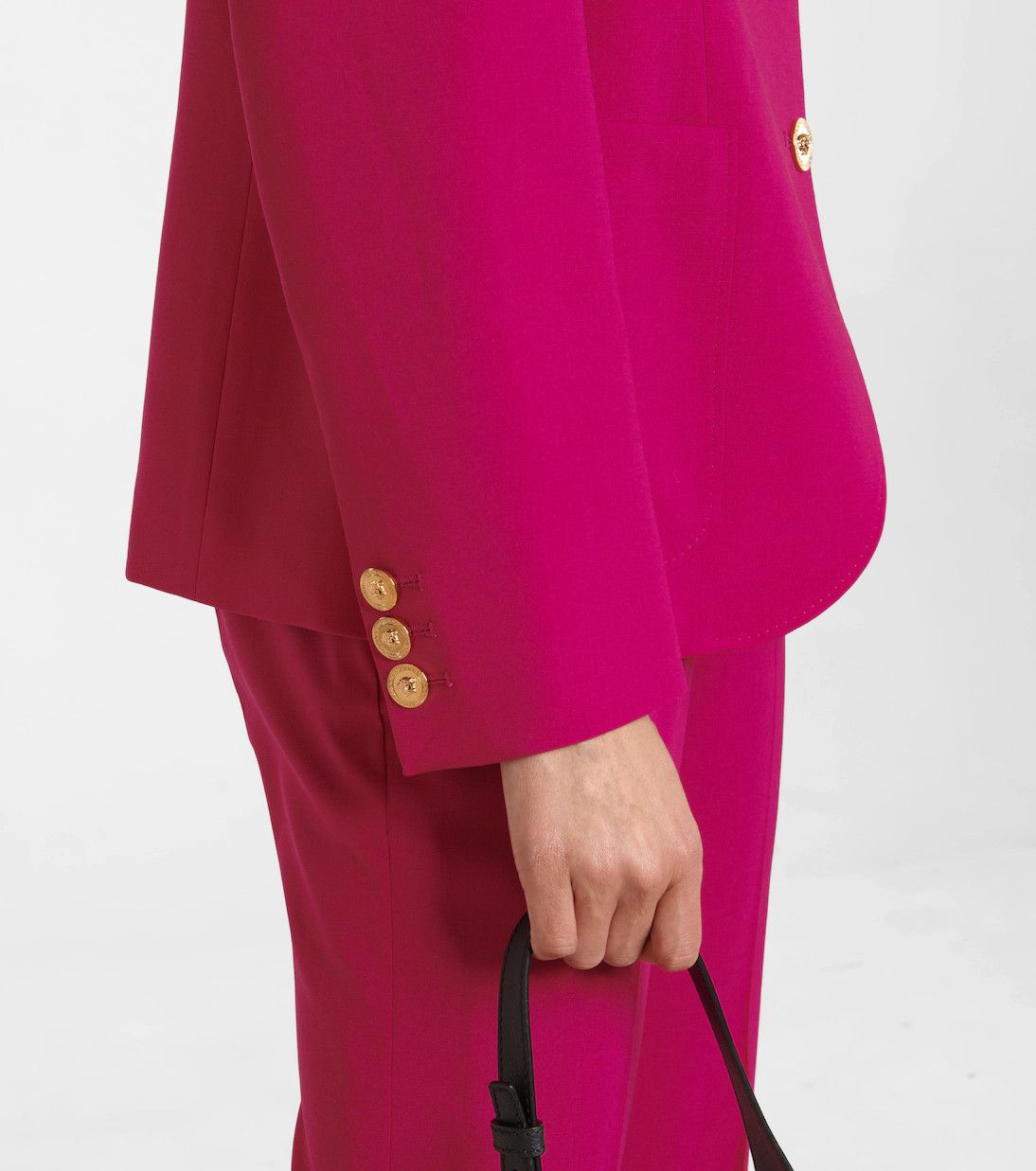 Versace o1y0226 Blazer in Fuchsia Size S / US 4 / IT 40 - 3 Thumbnail