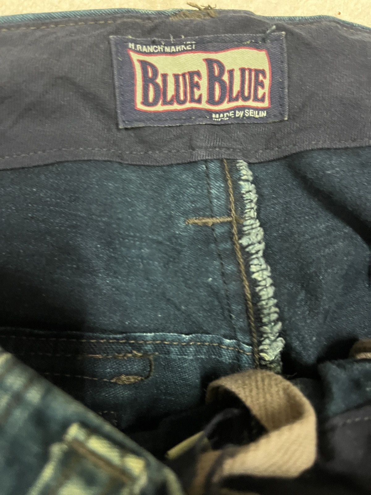 Blue Blue Japan × Designer × HOLLYWOOD RANCH MARKET Blue blue hr market bush pants Size 32" / US 10 / IT 46 - 11 Thumbnail