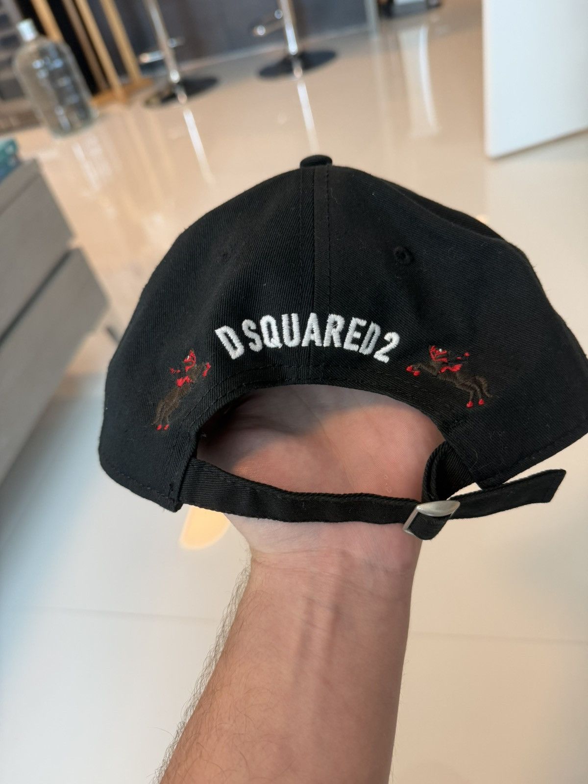 Dsquared2 DSquared2 “Cowboy” Black Cap Size ONE SIZE - 4 Thumbnail