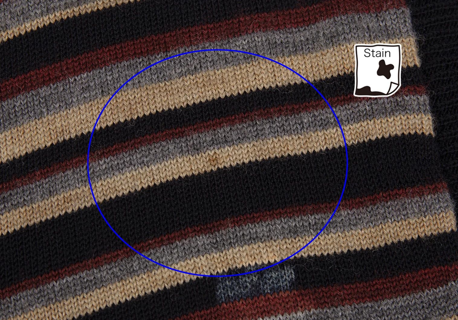 Comme des Garcons Homme Plus Bleached Stripe Knit Vest in Navy and Other Colors Size US M / EU 48-50 / 2 - 3 Thumbnail