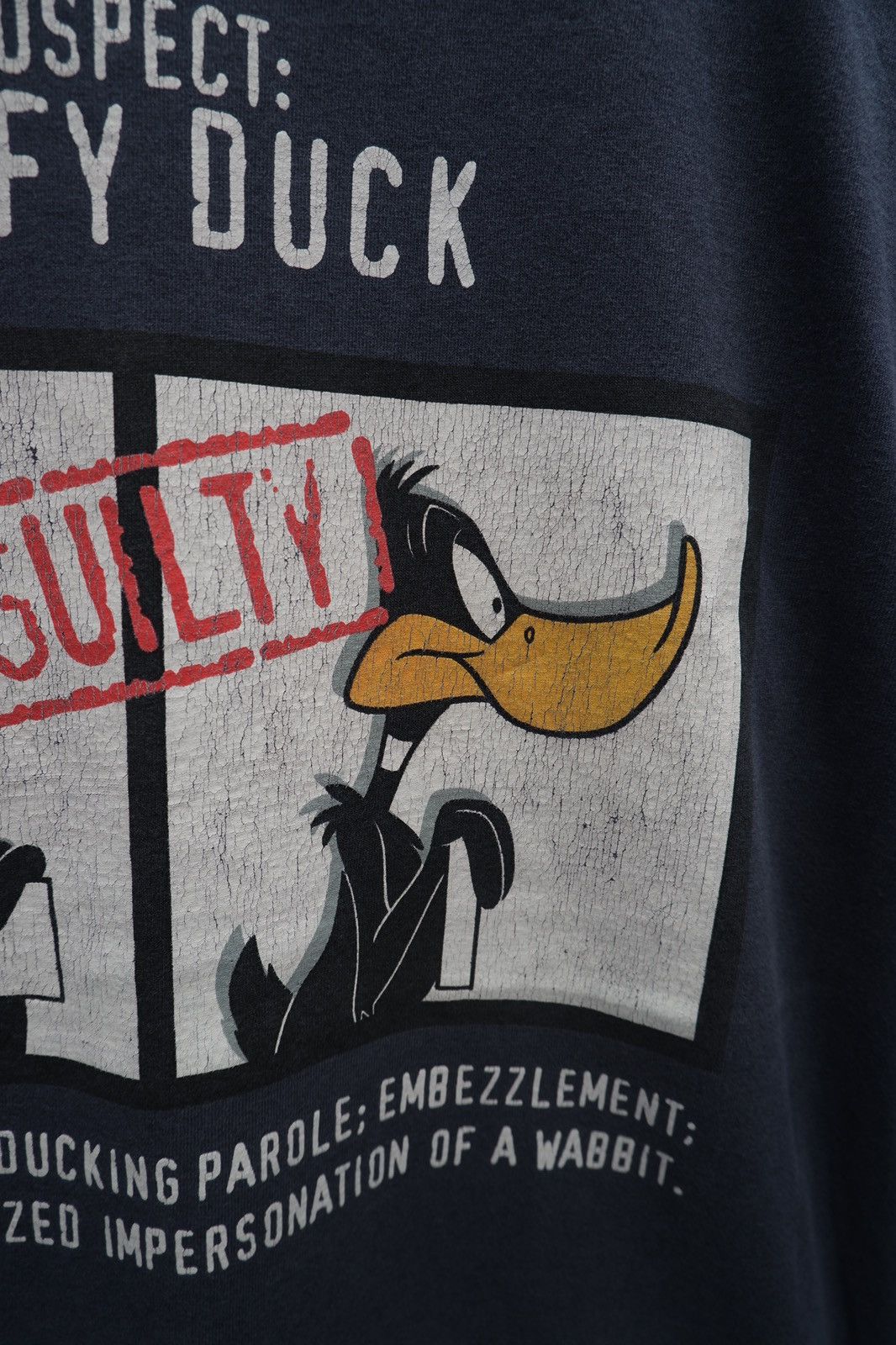 Vintage Vintage Warner Bros Daffy Duck cr 1997 tshirt Size US L / EU 52-54 / 3 - 9 Thumbnail
