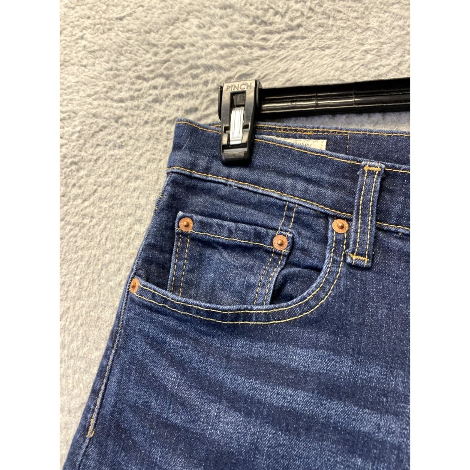 Levi's Levi's Jeans Main Selling Point Slim Taper Stretch 512 32x34 Blue Men Size US 32 / EU 48 - 4 Thumbnail