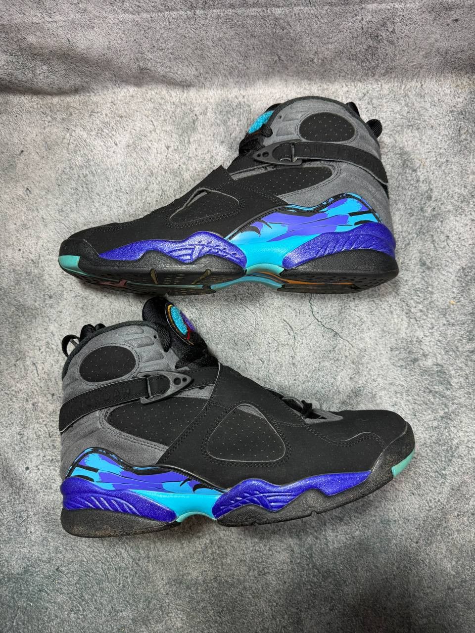 Jordan Brand Size 8.5 | Jordan 8 Aqua No Box | Pre-Owned Size US 8.5 / EU 41-42 - 7 Thumbnail