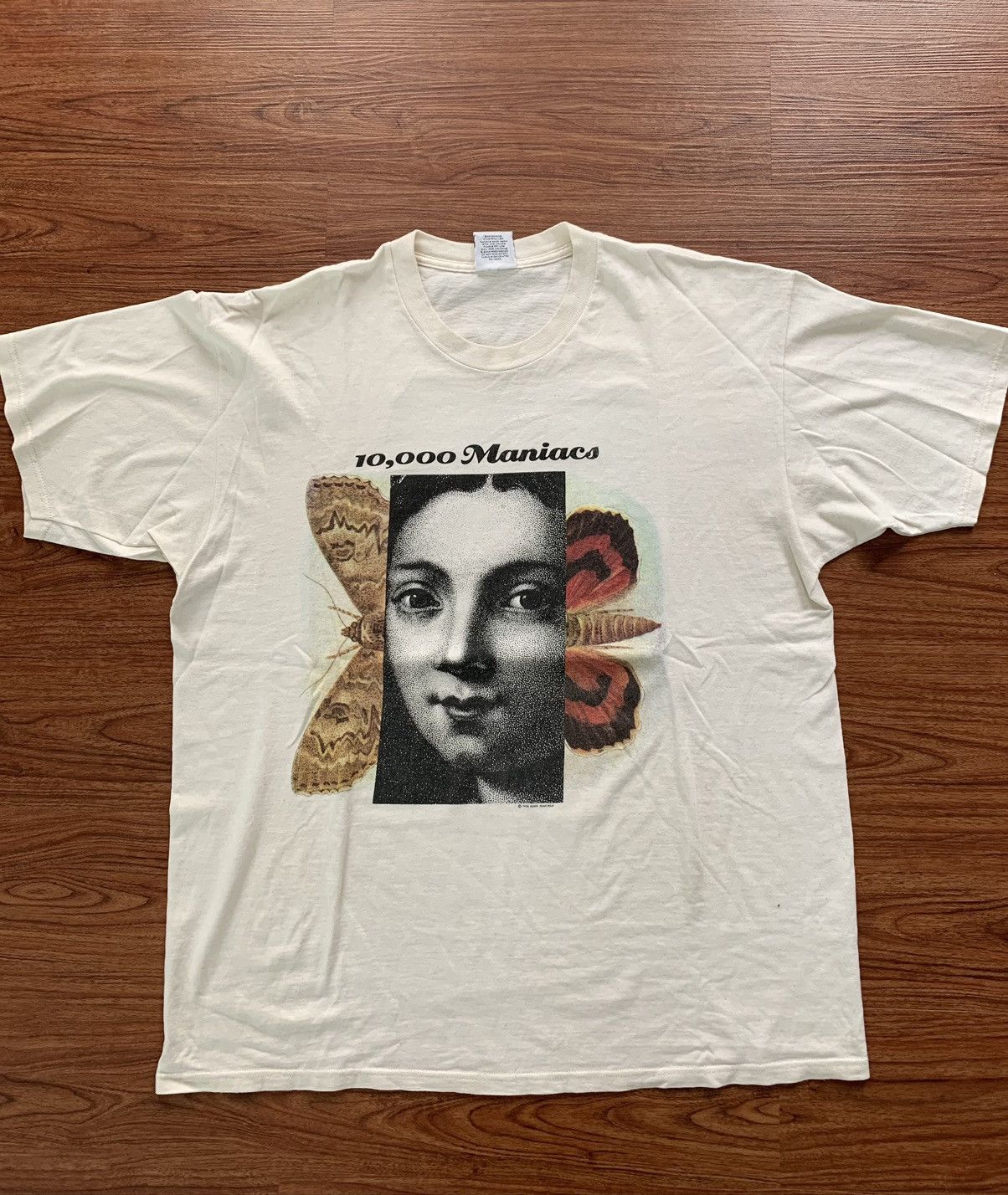 image of Art Monalisa Maniacs Vintage in White, Men's (Size XL)