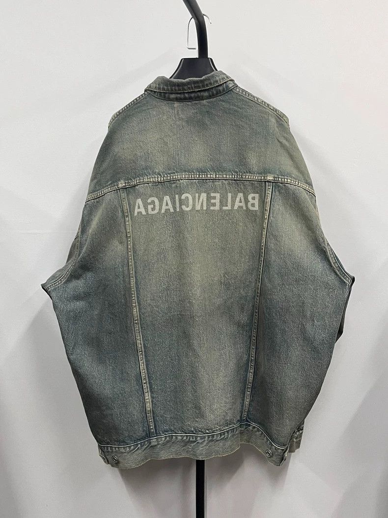 Balenciaga Balenciaga SS22 Back Logo monogram print casual single-brea Size US M / EU 48-50 / 2 - 1 Thumbnail