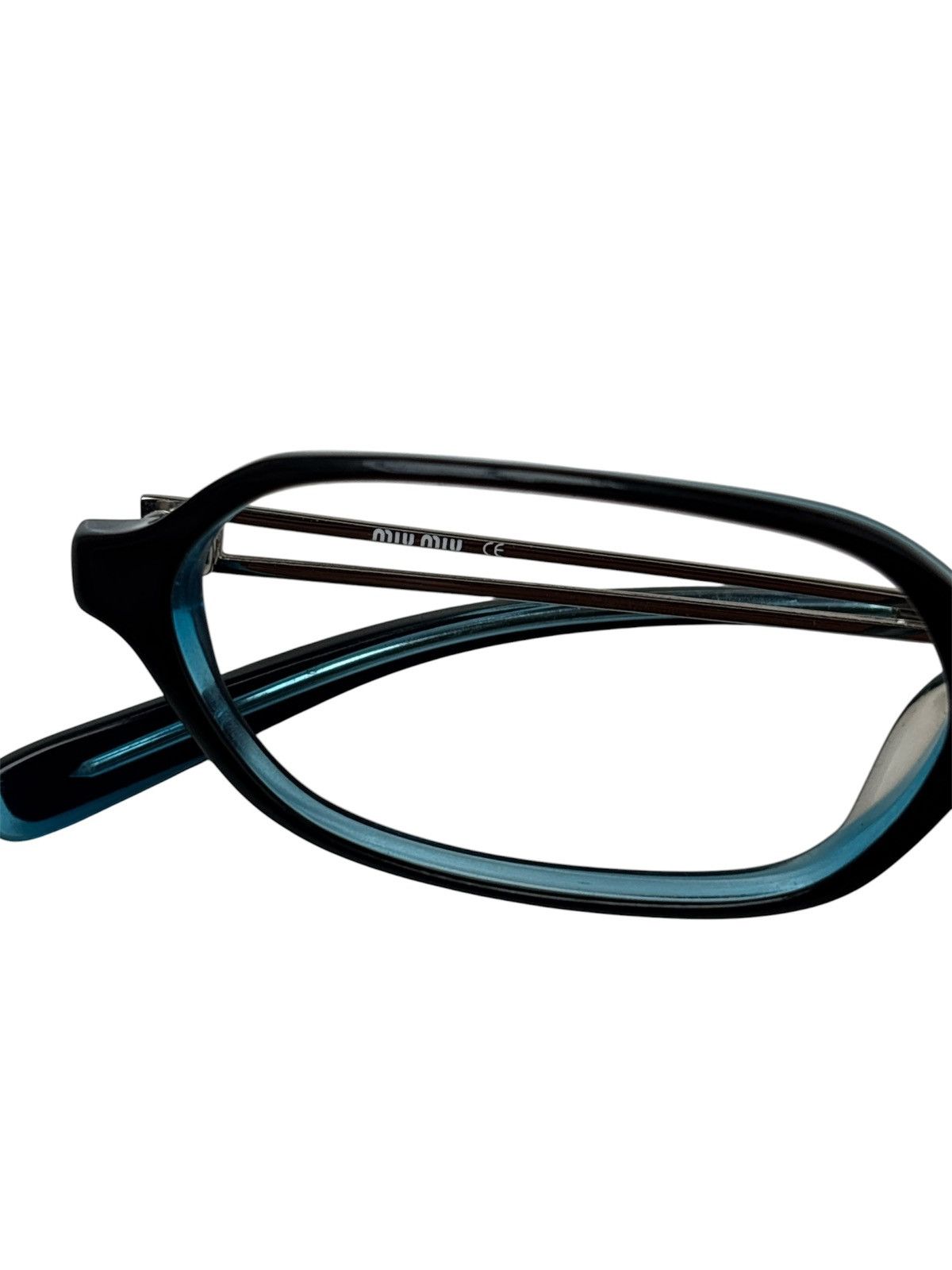 Miu Miu Y2K Rectangular Eyeglasses VMU02A Size ONE SIZE - 7 Thumbnail