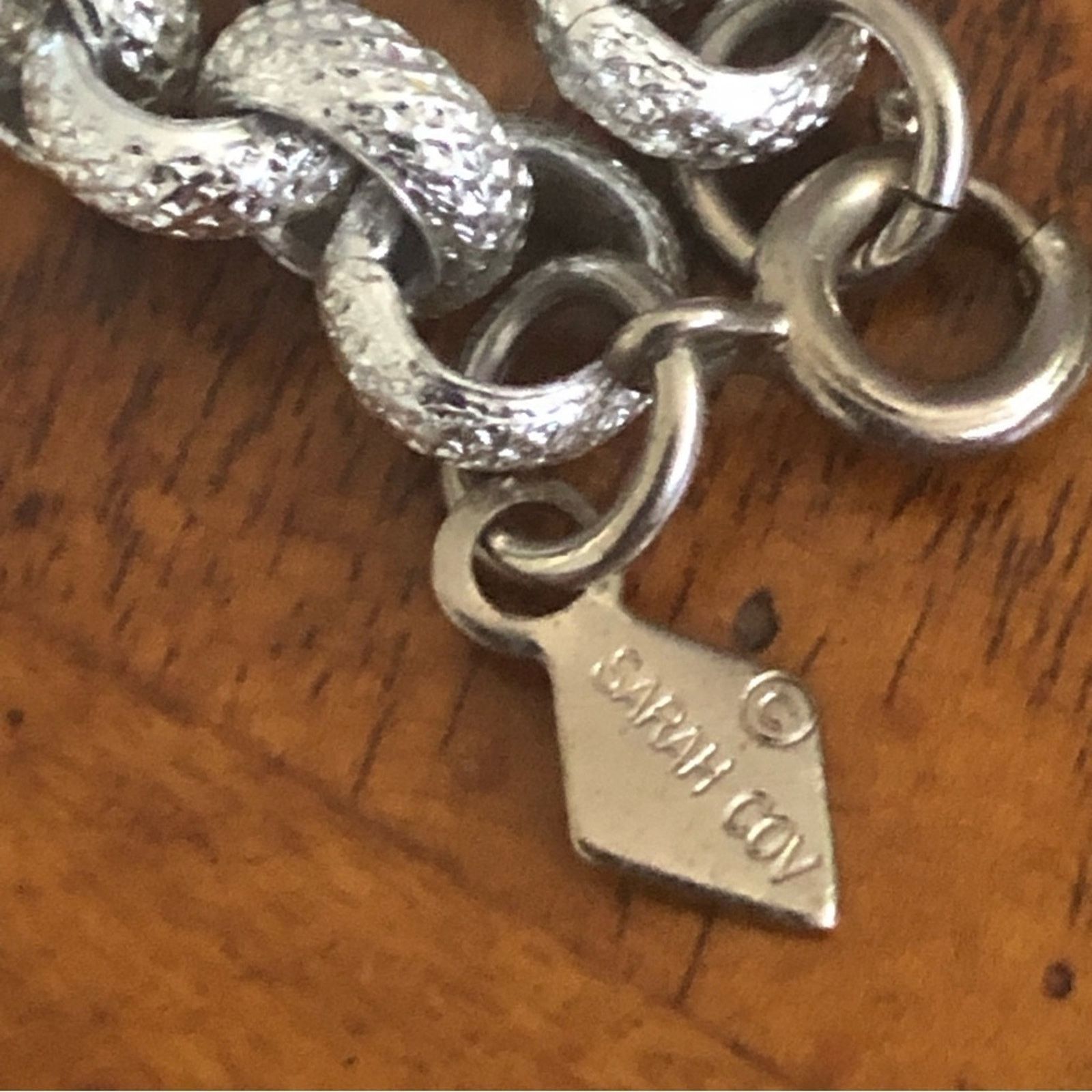 Vintage Vintage Sarah Coventry aluminum link bracelet Size ONE SIZE - 5 Thumbnail