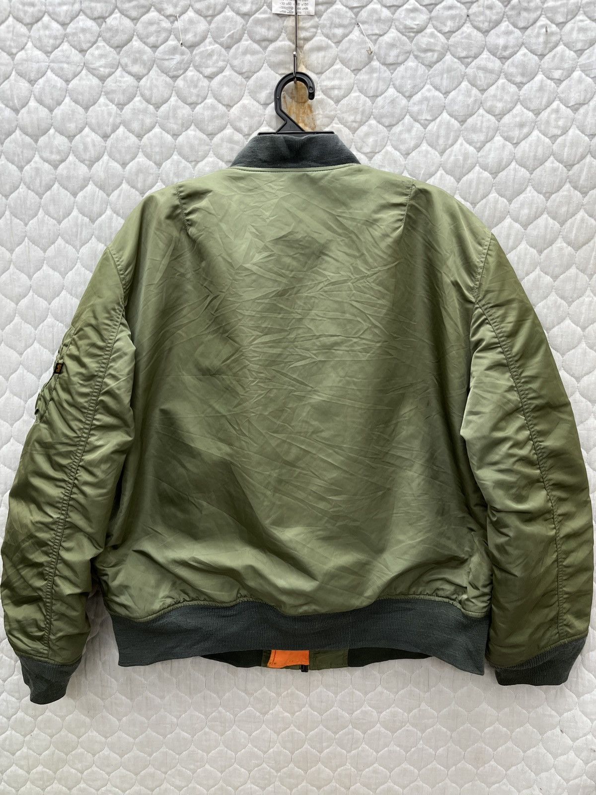 Alpha Industries 🔥🔥🔥STEALS ALPHA INDUSTRIES MILITARY MA1 FLIGHT JACKET Size US XL / EU 56 / 4 - 4 Thumbnail