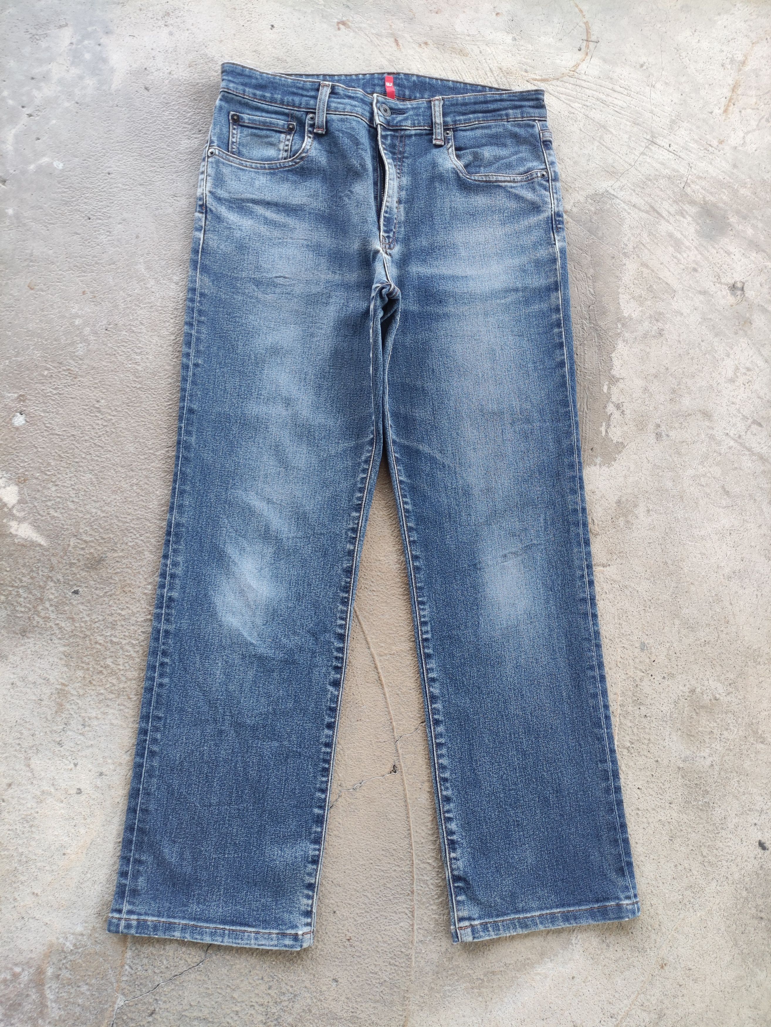 Japanese Brand Vintage Japanese Jean Distressed Faded Denim Pants Size US 32 / EU 48 - 1 Thumbnail