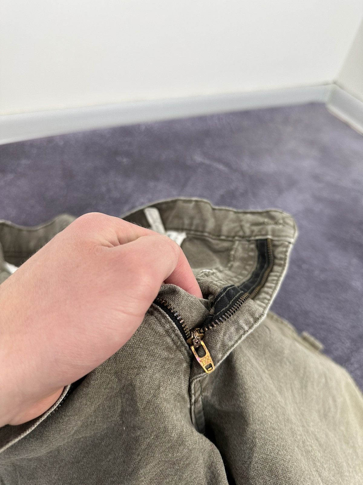 Dickies Vintage Dickies Carpenter USA Baggy Opium Faded Work Pants Size US 36 / EU 52 - 18 Thumbnail