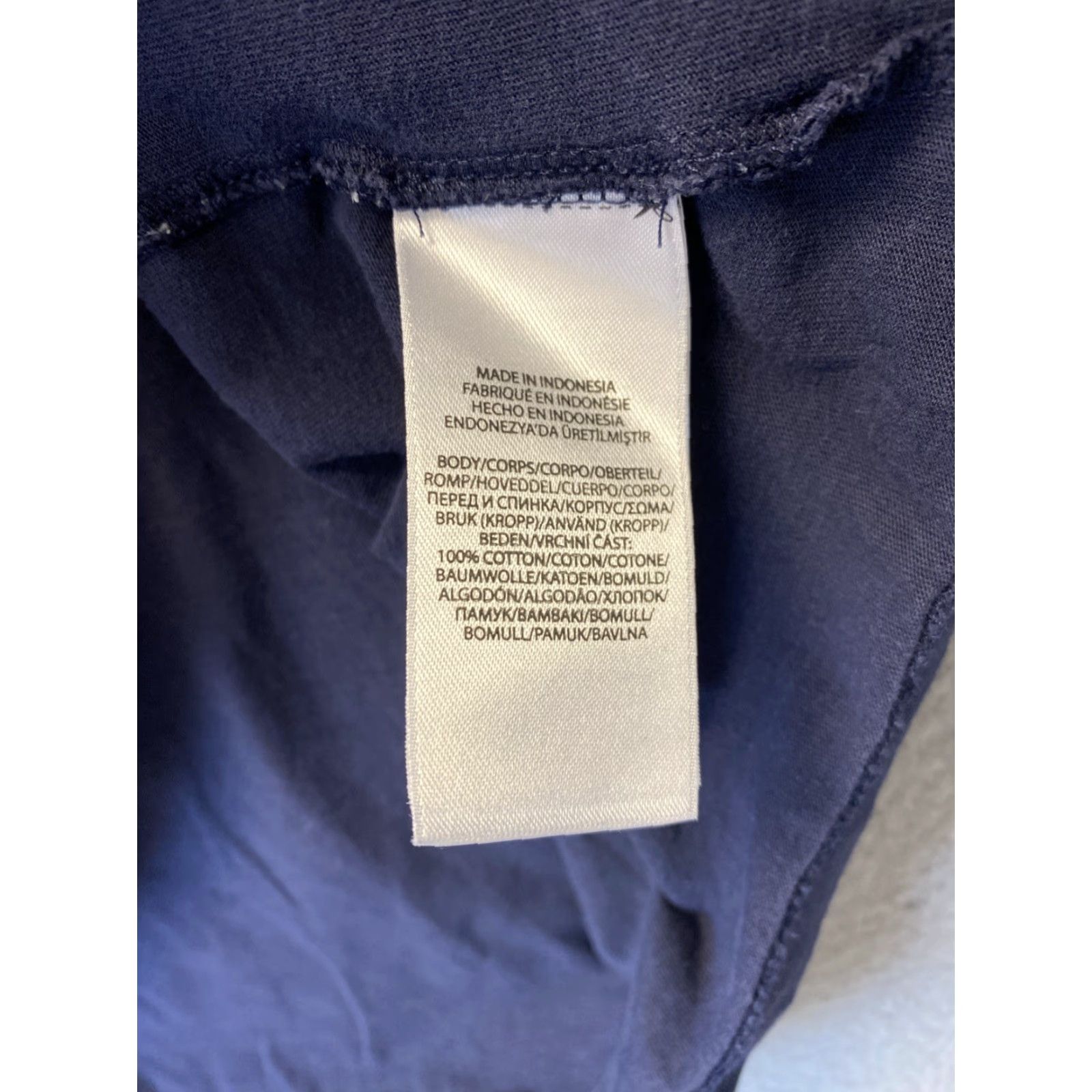 Polo Ralph Lauren Polo Ralph Lauren Men's T-Shirt Short Sleeve Crew Neck Cotton Logo Sports Outdoor Blue Large Size US L / EU 52-54 / 3 - 7 Thumbnail