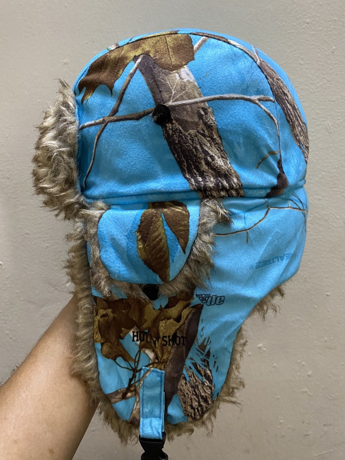 Vintage Vintage Real Tree Ushanka Trapper Y2K Outdoor Hat Thinsulate Size ONE SIZE - 2 Thumbnail
