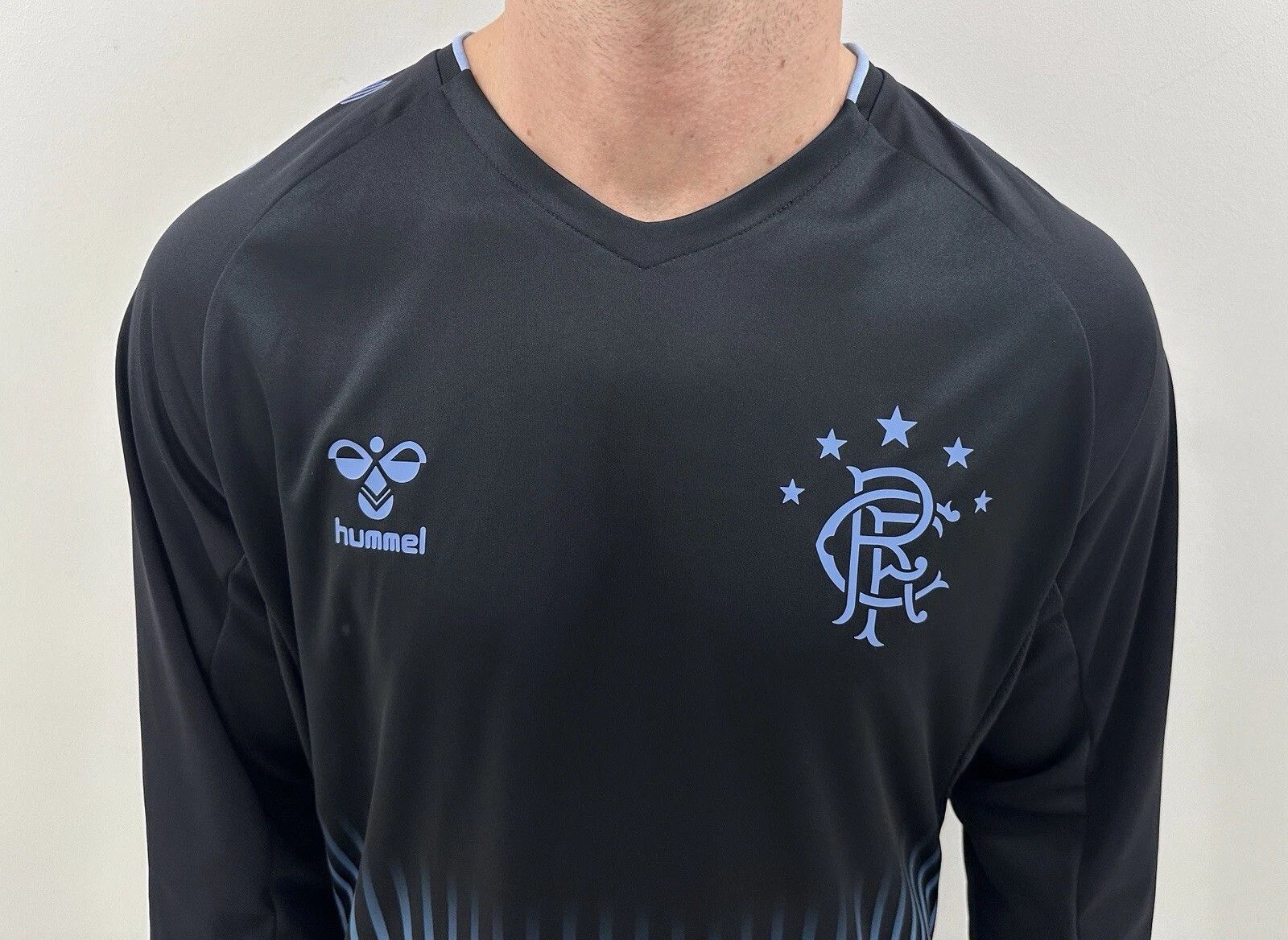 Hummel Rangers Glasgow 2019 2020 Away Football Shirt Soccer Jersey Size US M / EU 48-50 / 2 - 2 Thumbnail