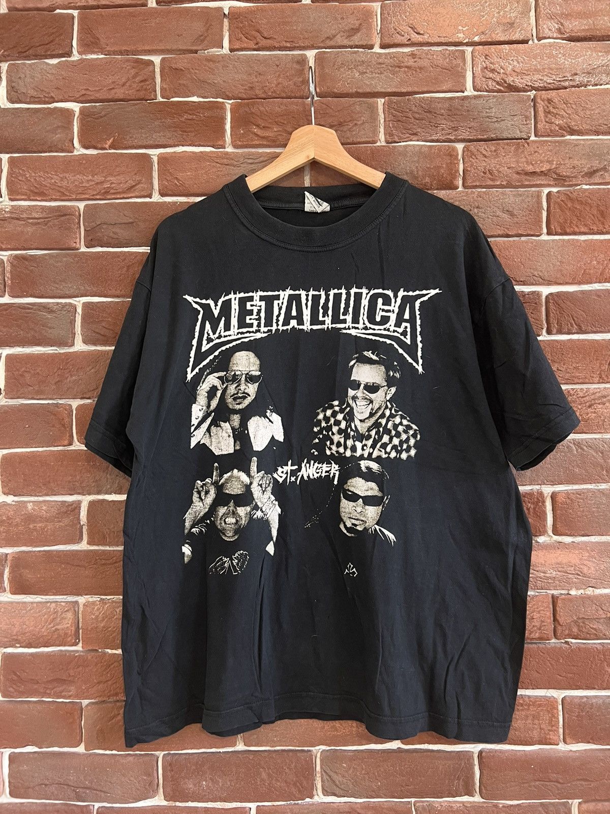 Band Tees Vintage 00s Metallica St Anger Metal Band Tshirt Size US XL / EU 56 / 4 - 2 Thumbnail