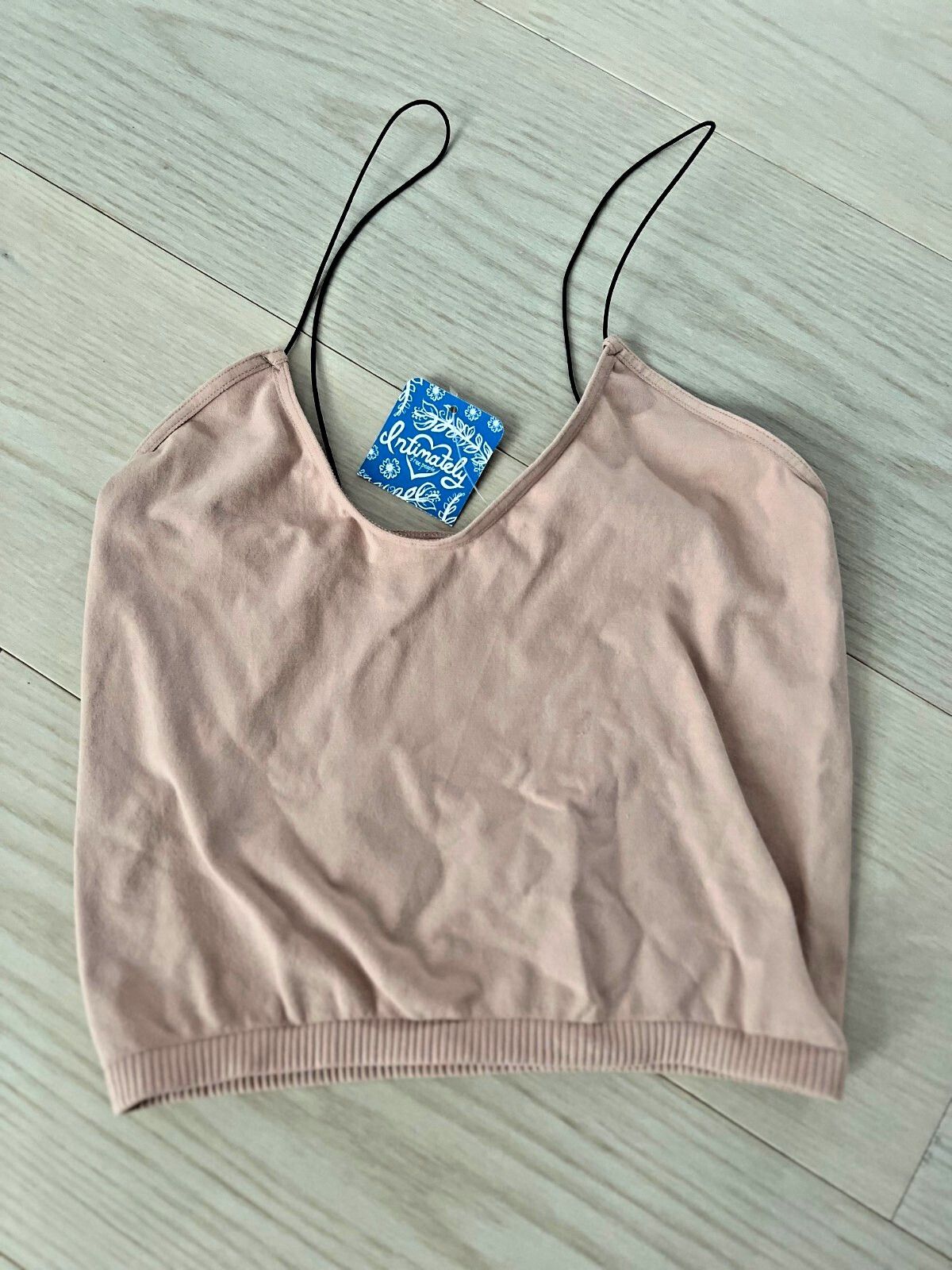 Free People Free People Seamless Skinny Strap Crop Cami Ballet ( XS/S ) Size XS / US 0-2 / IT 36-38 - 5 Thumbnail