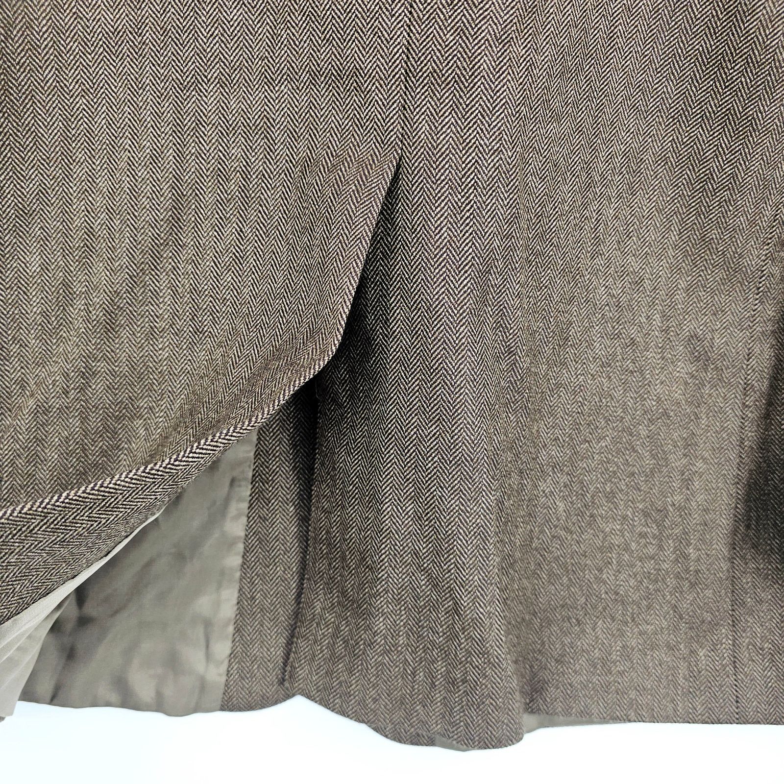 Chaps Chaps Ralph Lauren Wool Sports Coat Blazer Jacket Brown 4R Size 44R - 8 Thumbnail