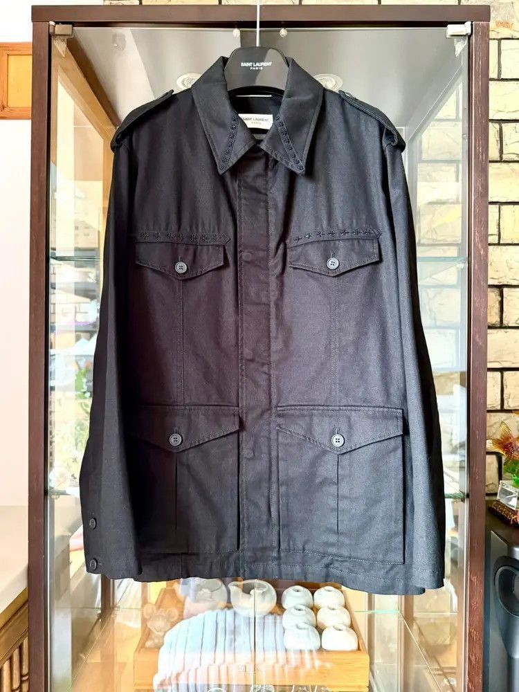Saint Laurent Paris Sz 5-2507 Size US M / EU 48-50 / 2 - 6 Thumbnail
