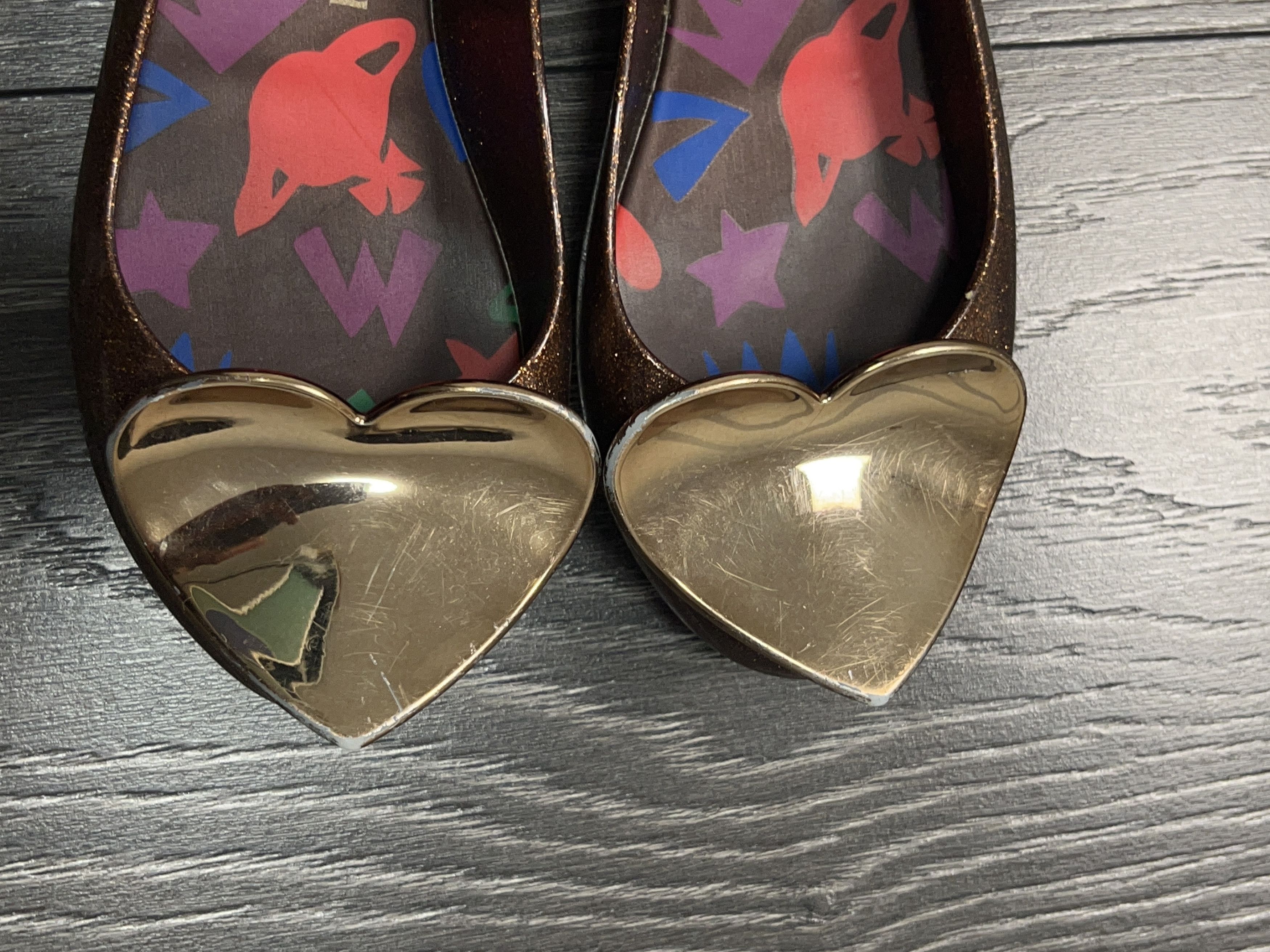 Vivienne Westwood Womens Melissa Ballet Flats Shoes Size EU 36-37 US 6 23 cm. Size US 6 / IT 36 - 4 Thumbnail