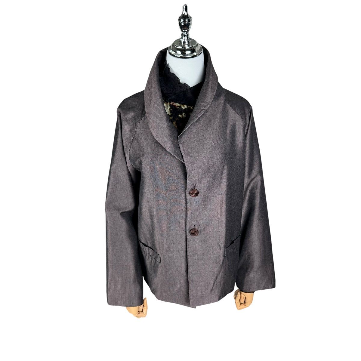 Romeo Gigli 🌟ROMEO GIGLI CROPPED BUTTON JACKET Size M / US 6-8 / IT 42-44 - 2 Thumbnail