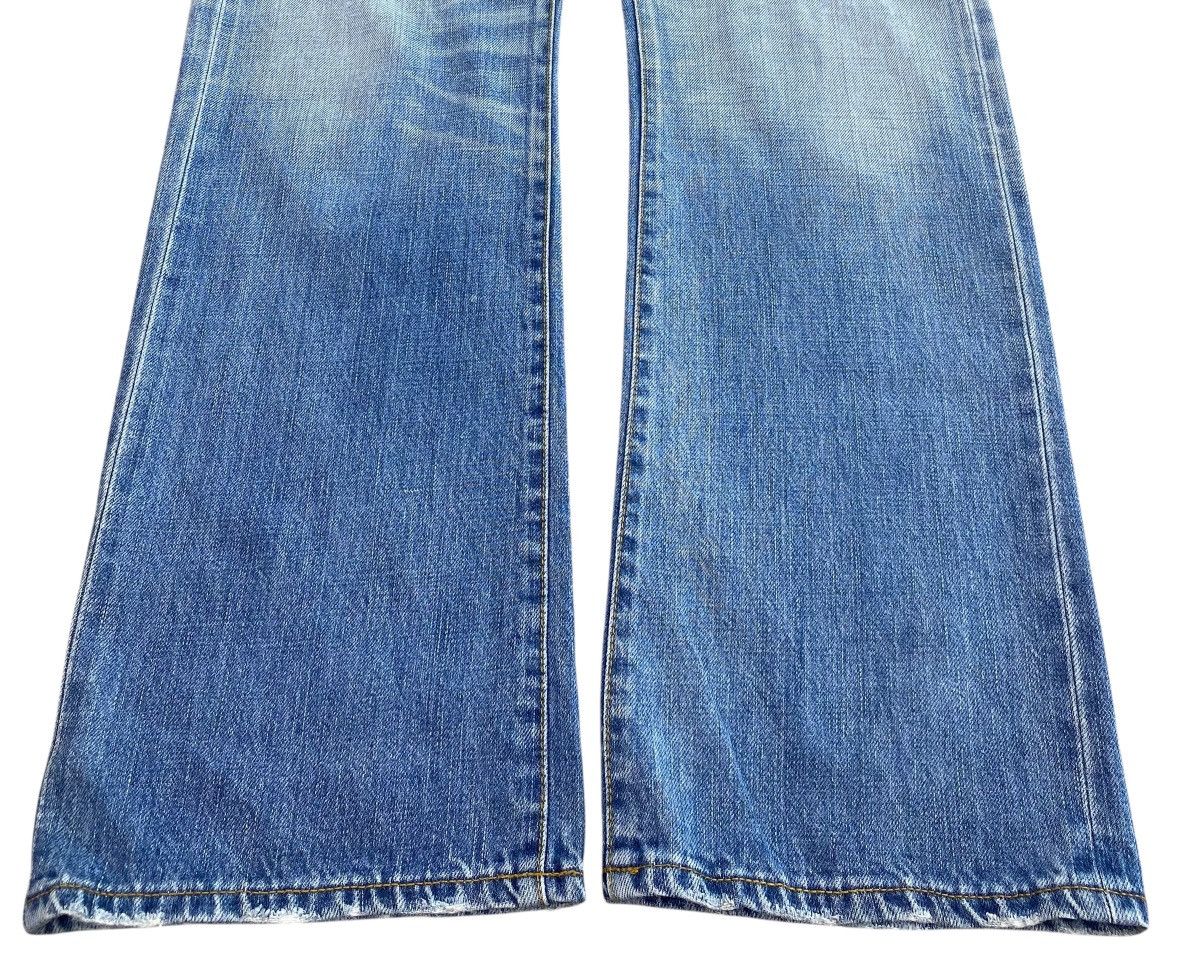 Japanese Brand Japanese Brand Light Wash Style Ripped Straight Leg Jeans Size US 33 - 5 Thumbnail