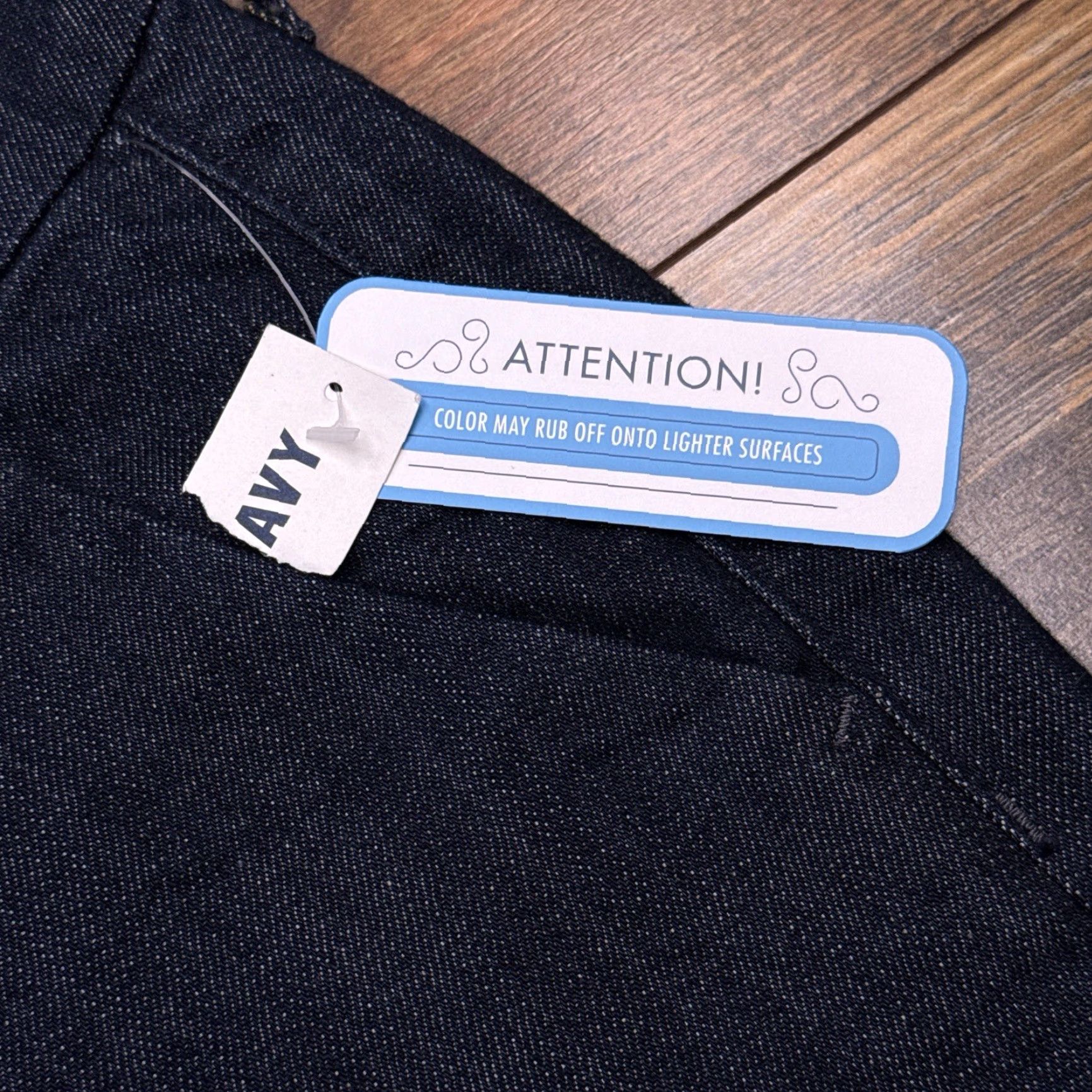 Old Navy Old Navy Diva Crop Pants Womens 14 Regular Low Rise Stretch Denim Blue Cotton Blend Straight Leg New with tags Size 36" / US 14 / IT 50 - 5 Thumbnail