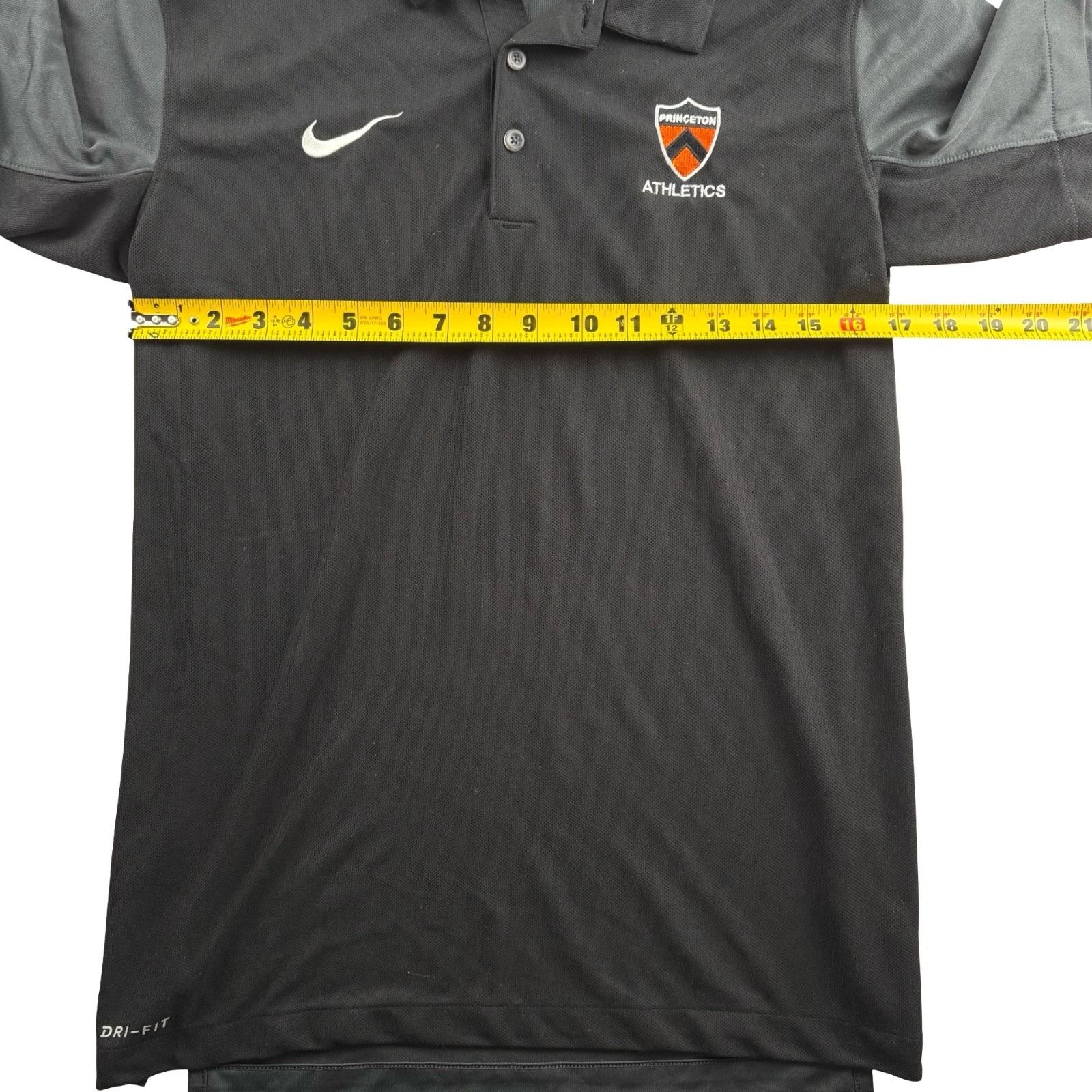 Nike Princeton Tigers x Nike Men’s Dri-Fit Polo Shirt Black • Sma Size US S / EU 44-46 / 1 - 5 Thumbnail